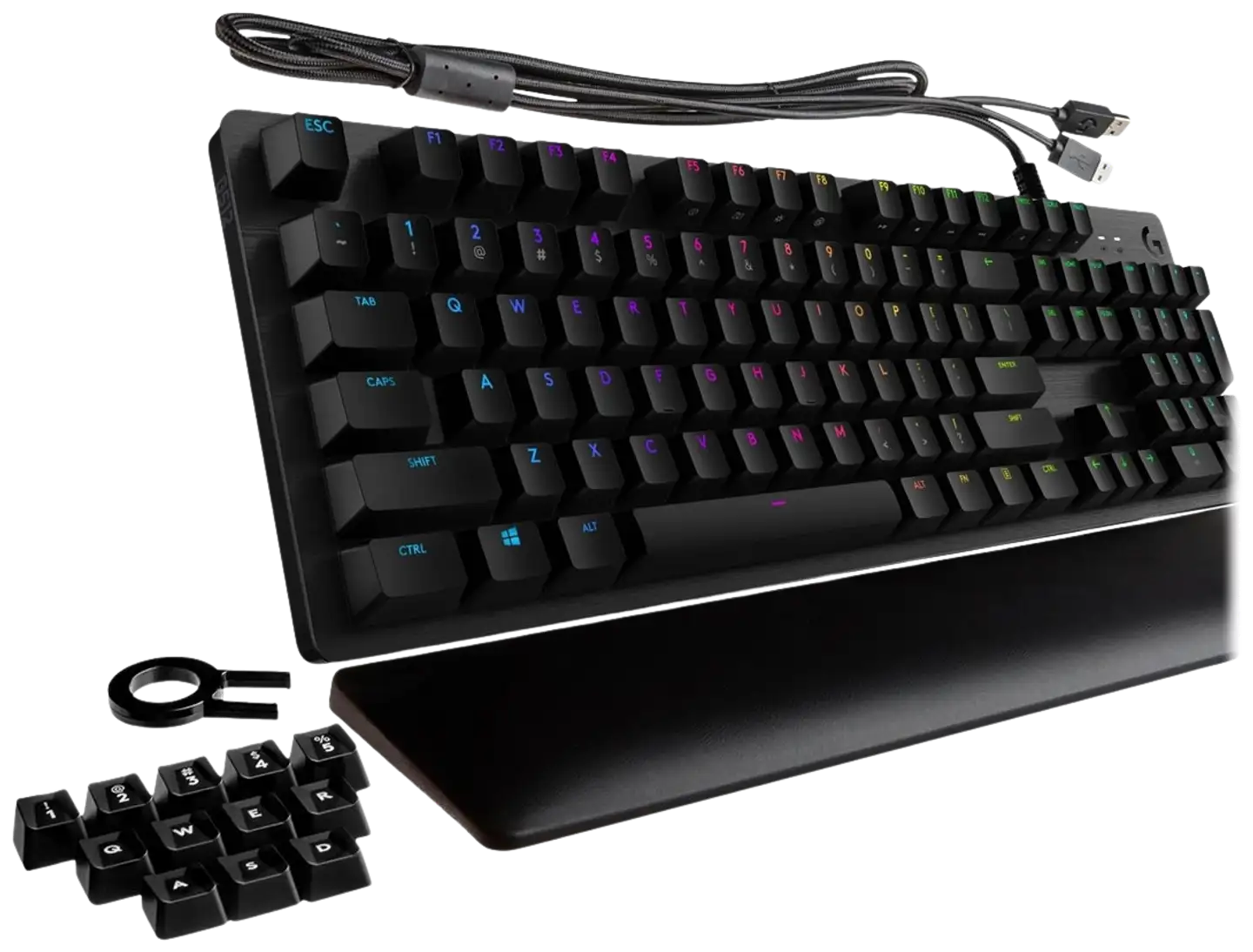 Logitech pelinäppäimistö GX Brown -kytkimillä G513 - 8