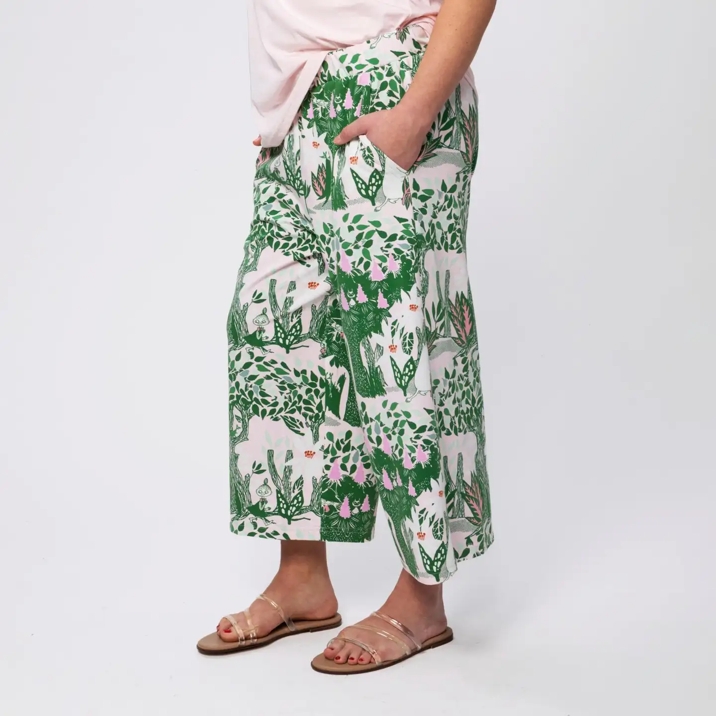 Martinex Muumi naisten culottes Seela Kevätkastanja 442 - VIHREÄ - 5