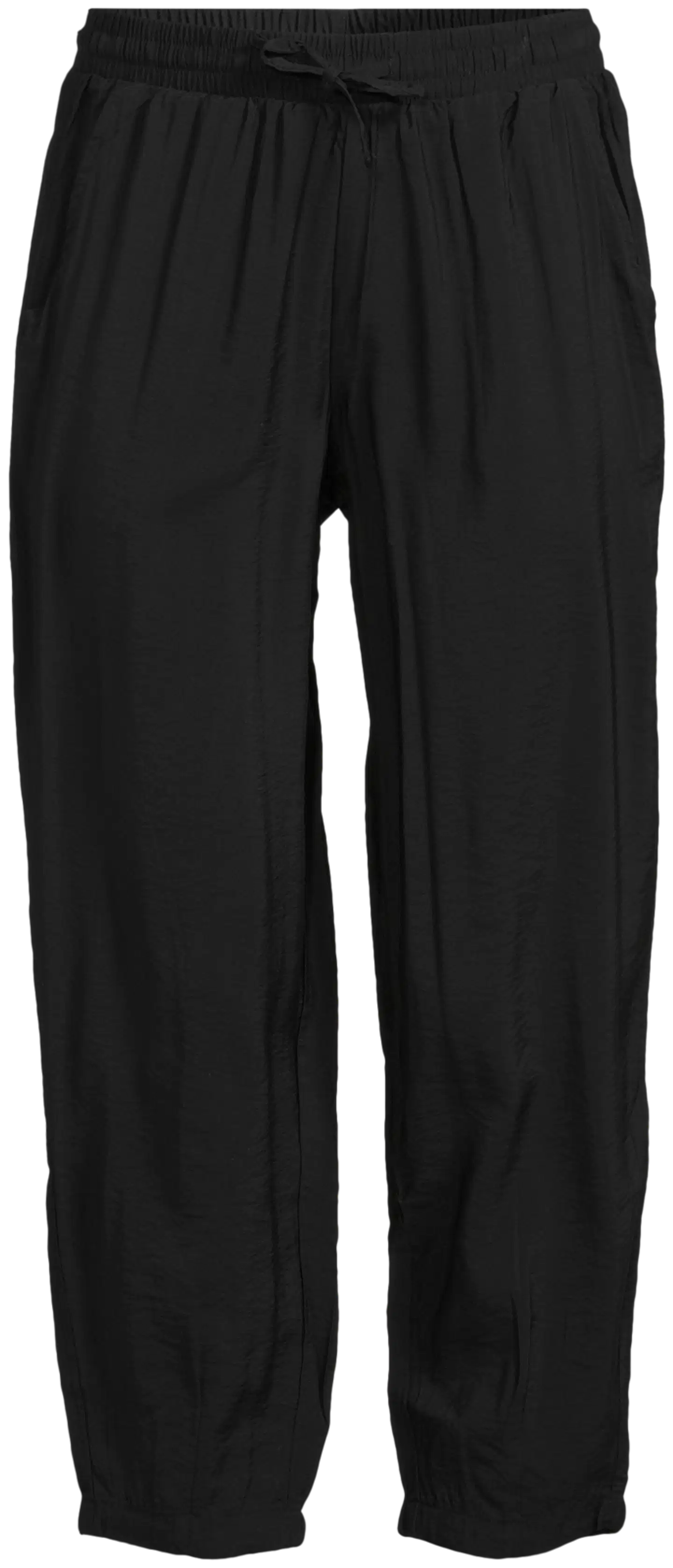 WKLY. naisten culottes-housut 222W090225 - BLACK - 2