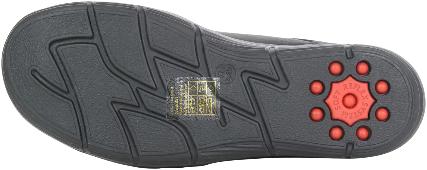 Relife naisten kävelykenkä Sandra 24703-09F - BLACK - 5