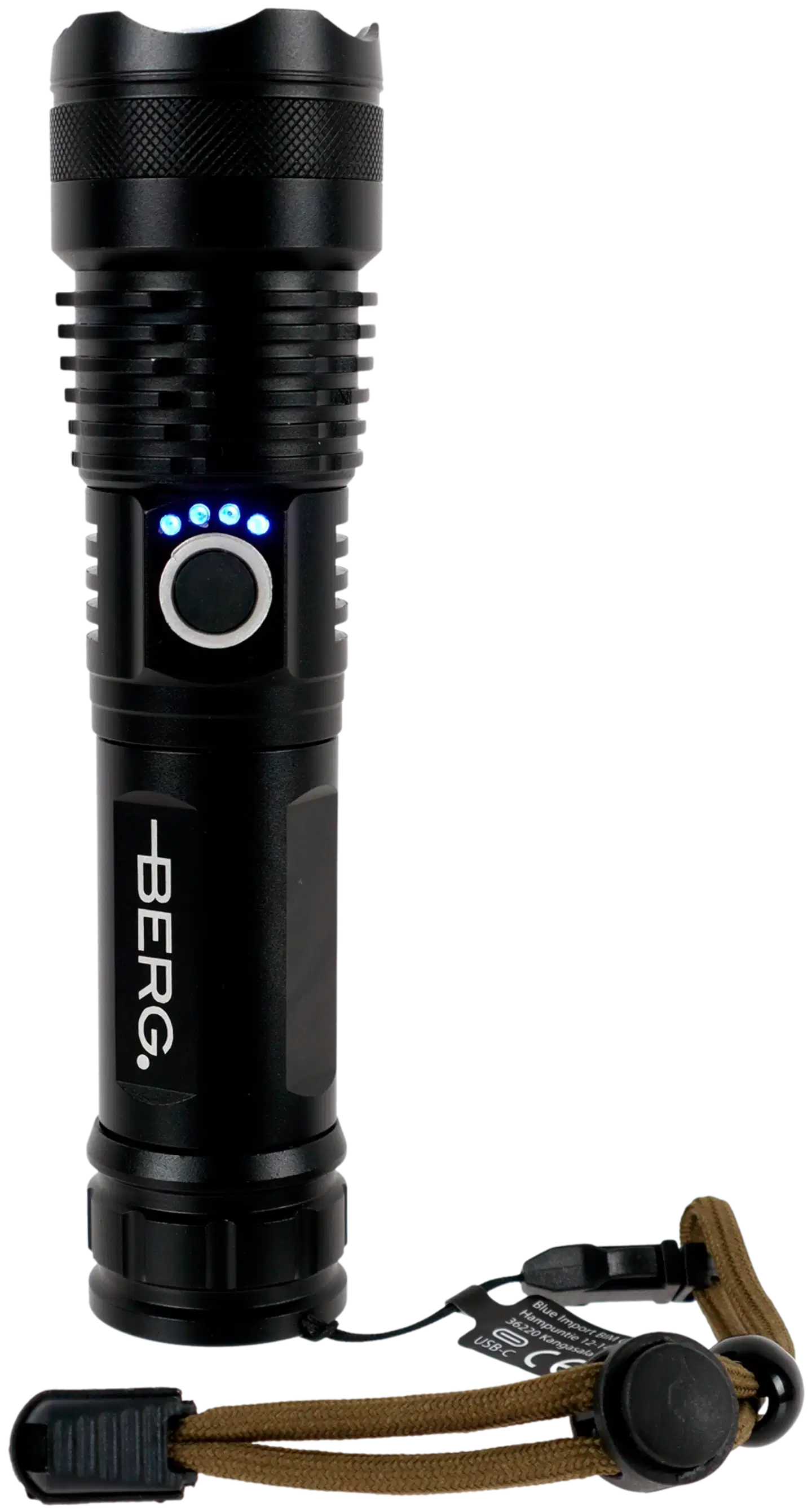 Berg taskulamppu ladattava P50 LED 800lm Hybridi, alumiini, focus - 2