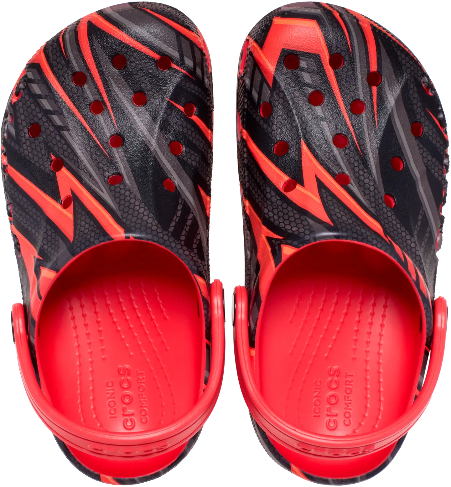 Crocs lasten pistokas Baya Seasonal Printed - Flame - 4