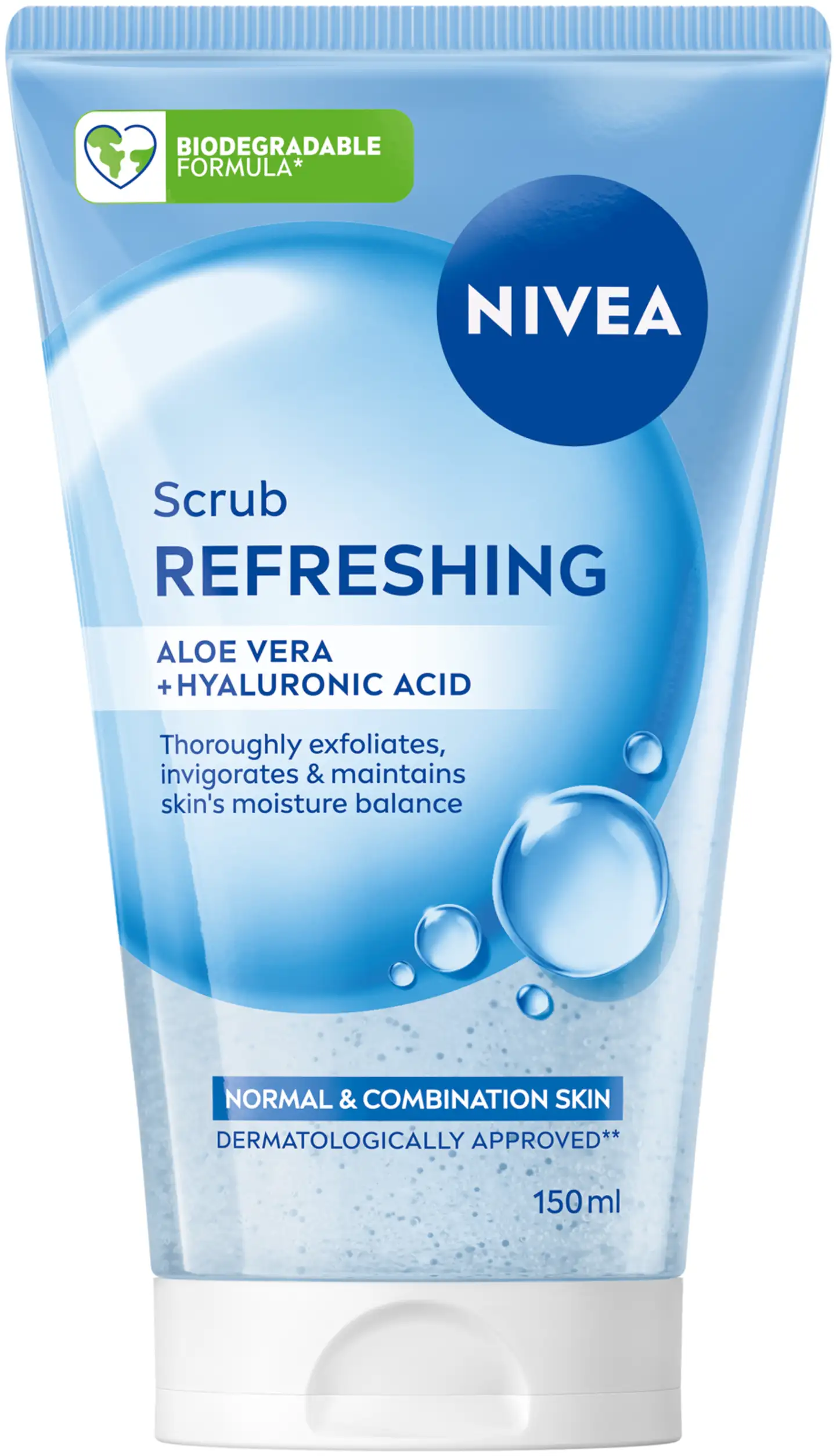 NIVEA 150ml Refreshing Scrub -kuorintavoide