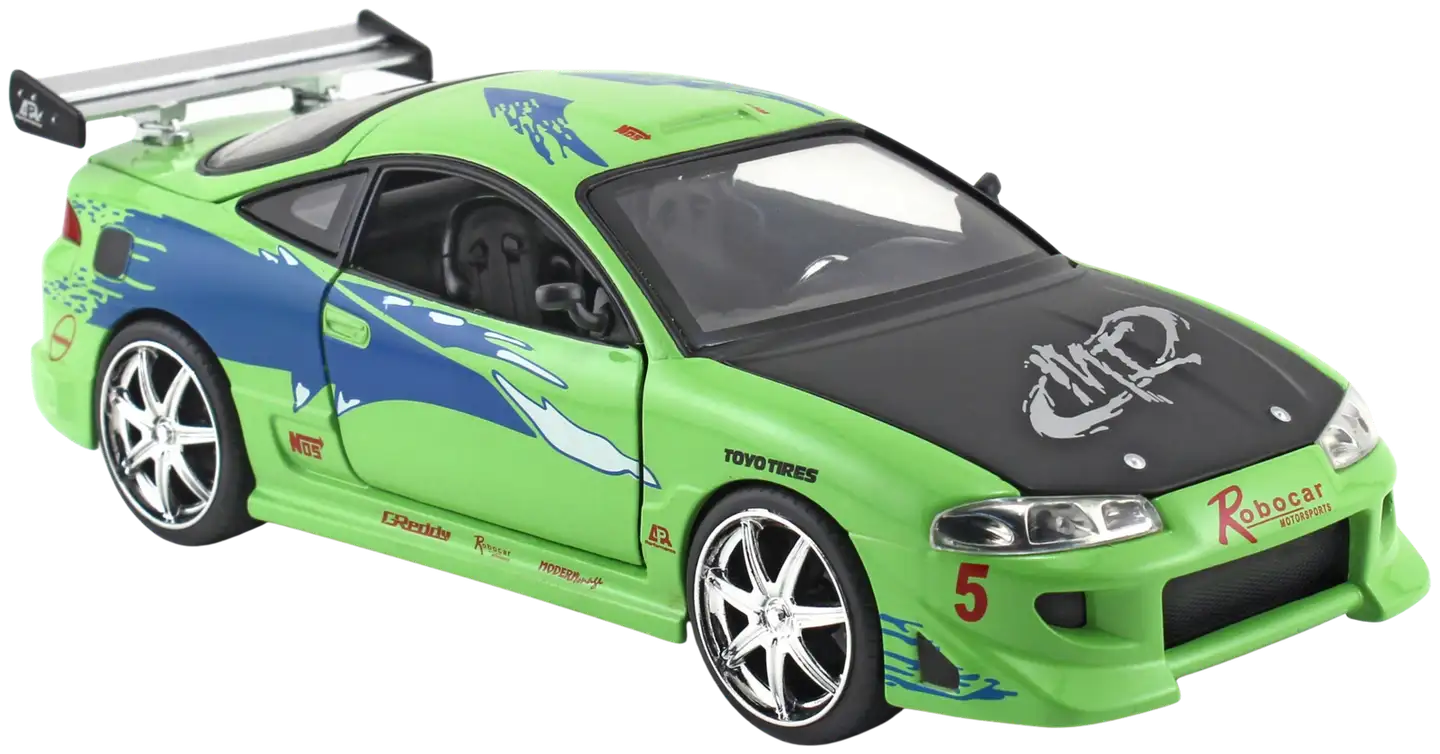 Jada Fast & Furious 1995 Mitsubishi Eclipse, 20 cm, 1:24, die cast - 4