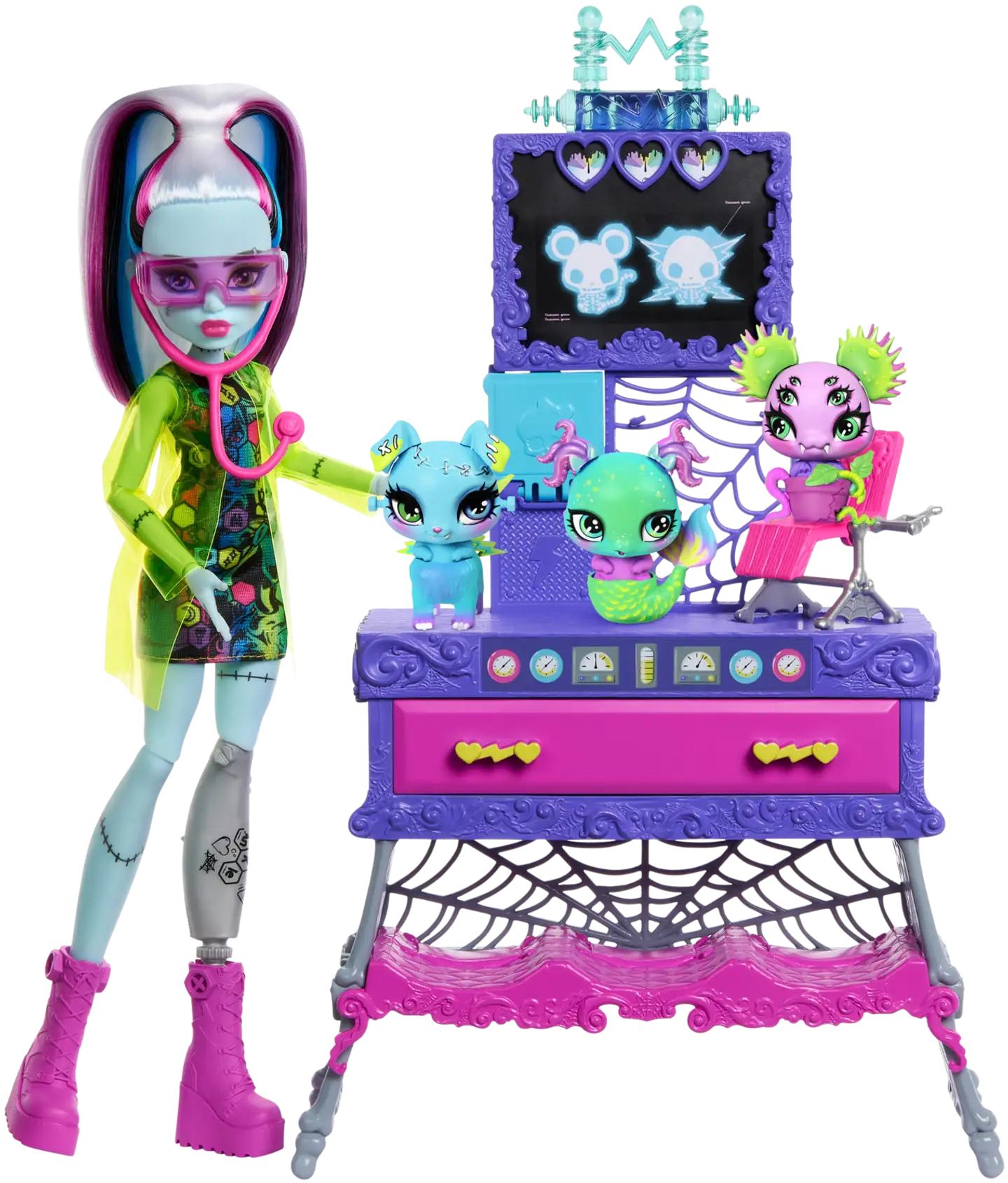 Monster High Make A Monster Pet -Leikkisetti - 1