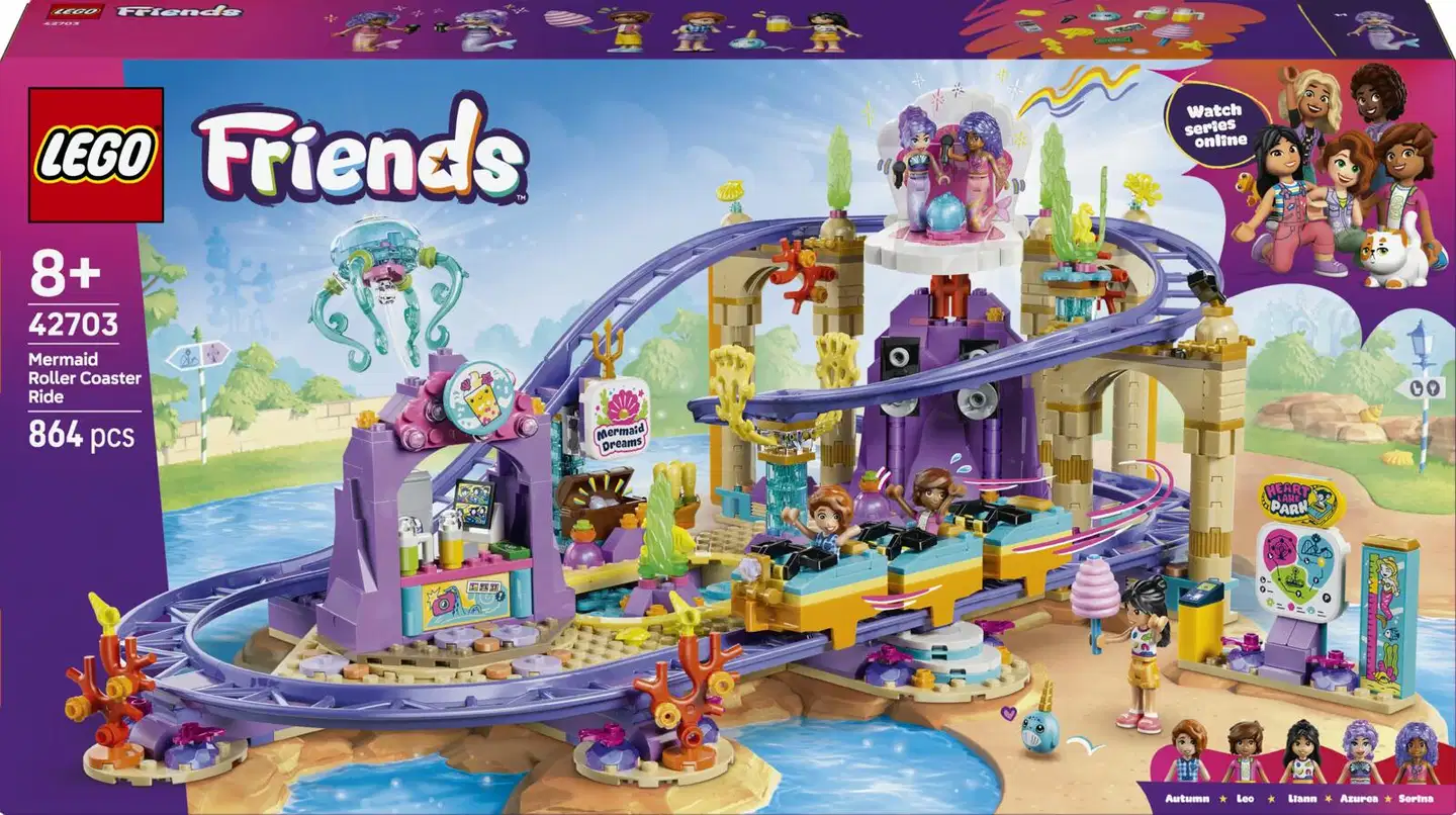 LEGO® Friends 42703 Merenneitoaiheinen vuoristorata - 3