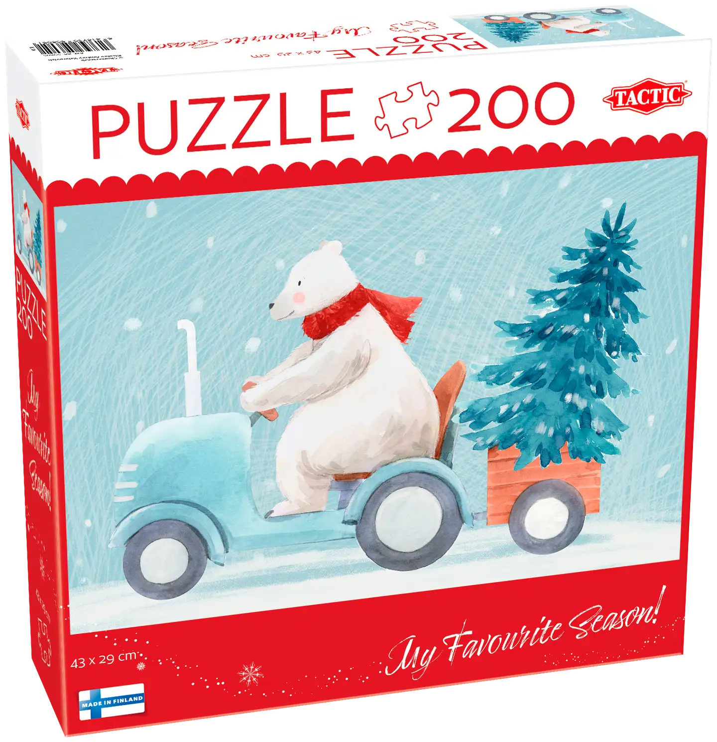 Tactic palapeli Christmas tree hunt 200 palaa