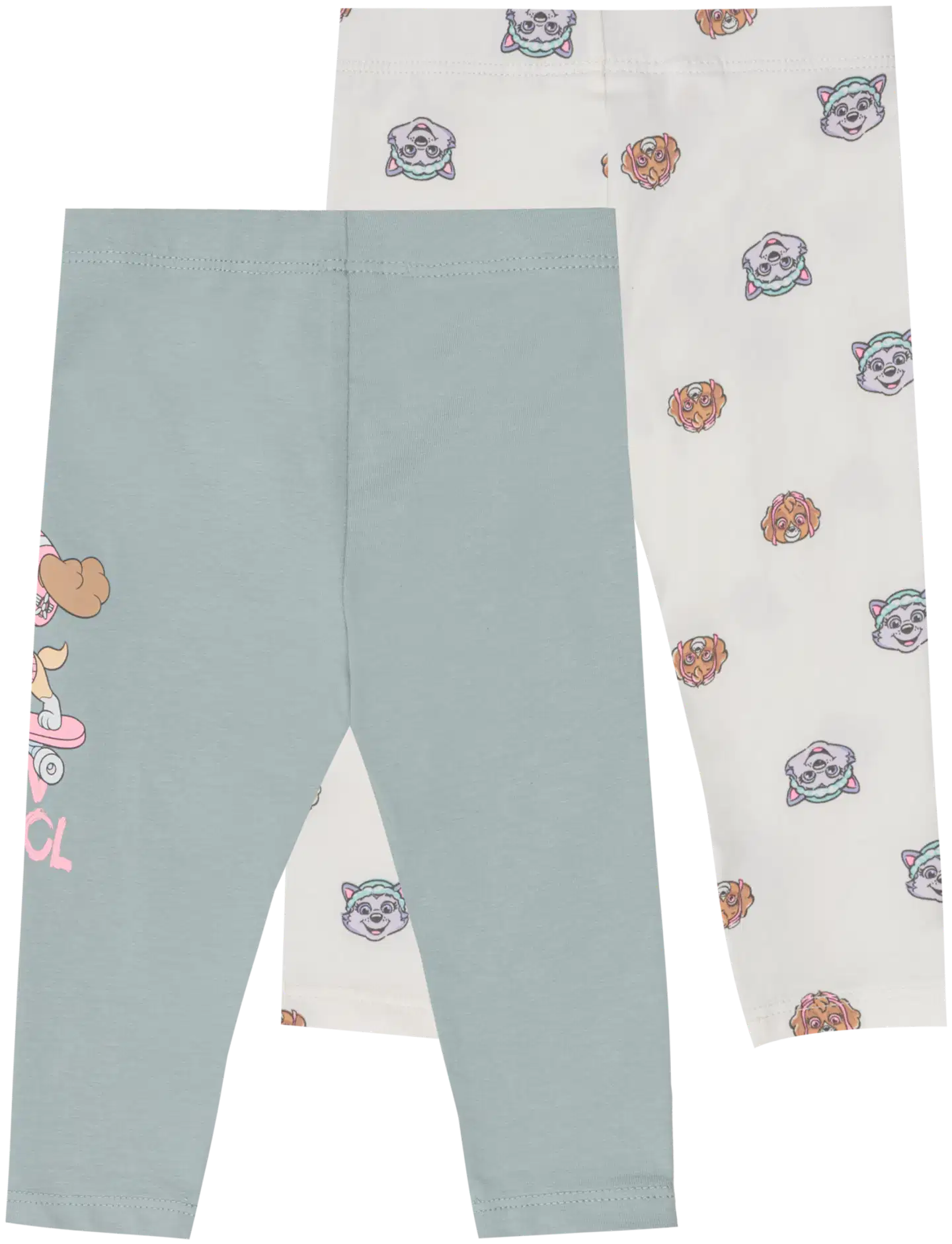 Ryhmä Hau vauvojen leggingsit I286850 2-pack - GREEN 6 - 2