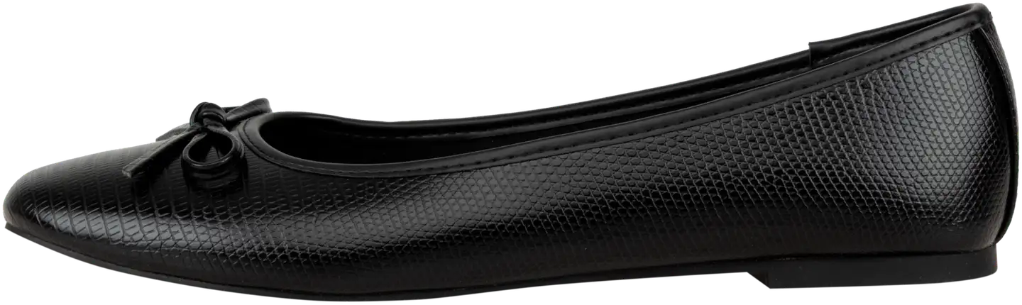 TEX naisten ballerinat I981000 - BLACK 1 - 3