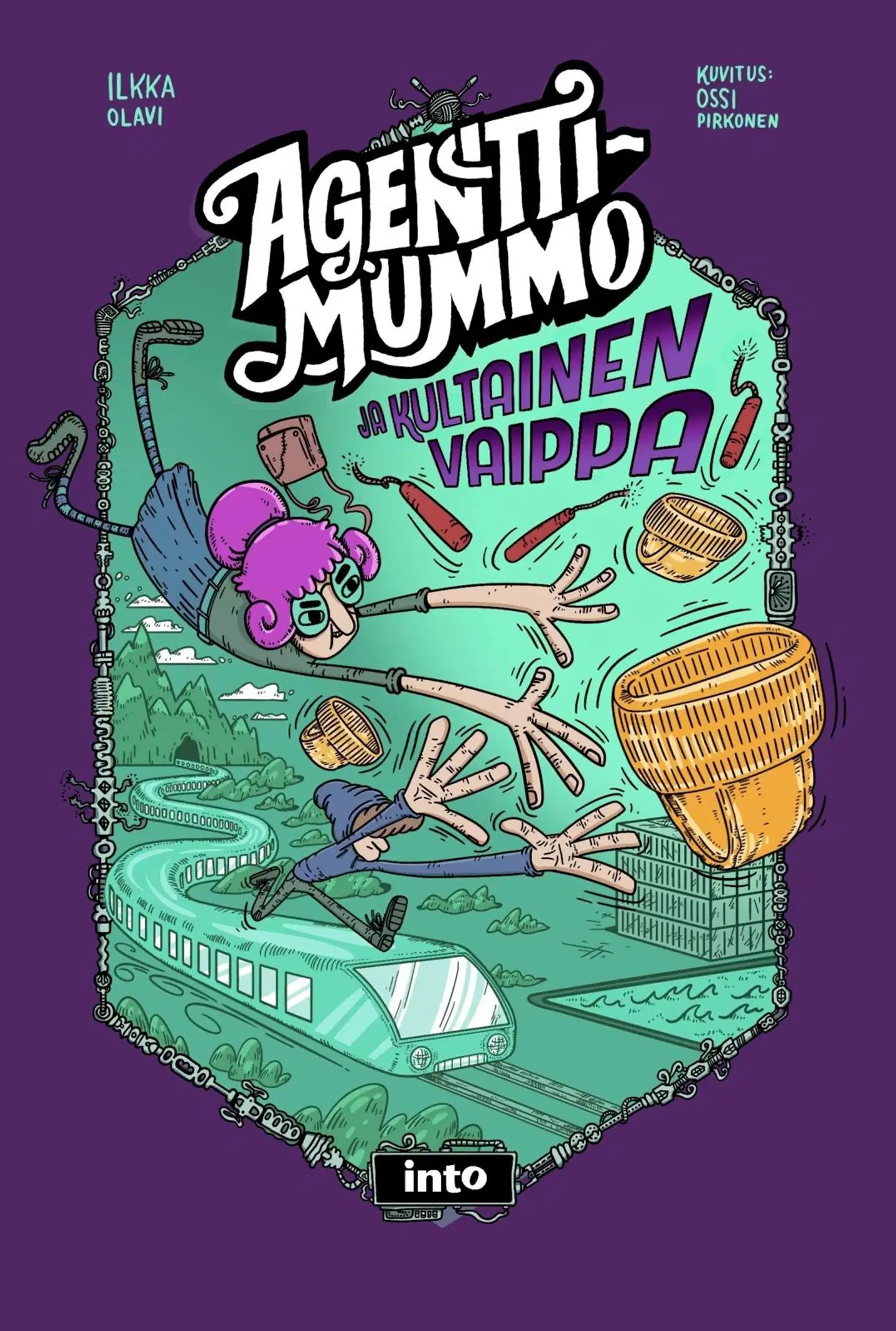 Olavi, Agenttimummo ja kultainen vaippa