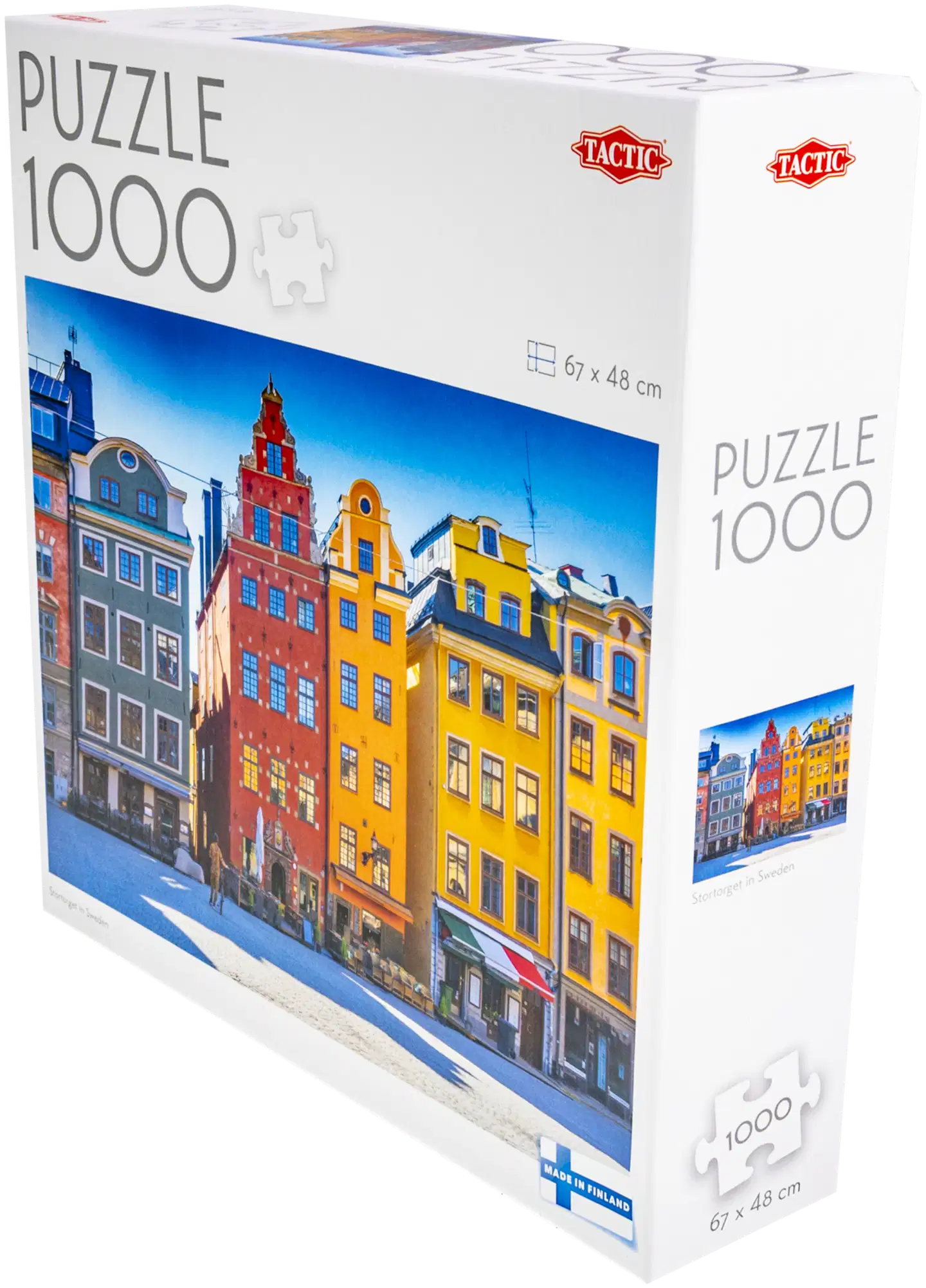 Tactic Palapeli Puzzle Lovers Stortorget in Sweden 1000 palaa - 4