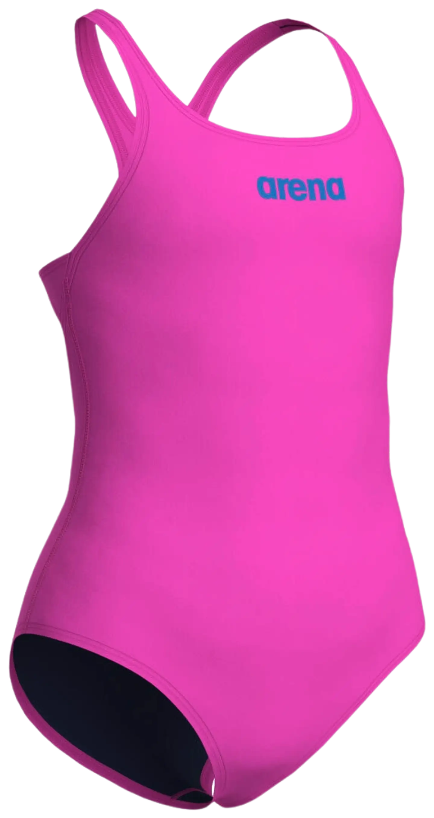 Arena tyttöjen uimapuku Team Swim Pro Back - Shocking Pink Blue River - 2