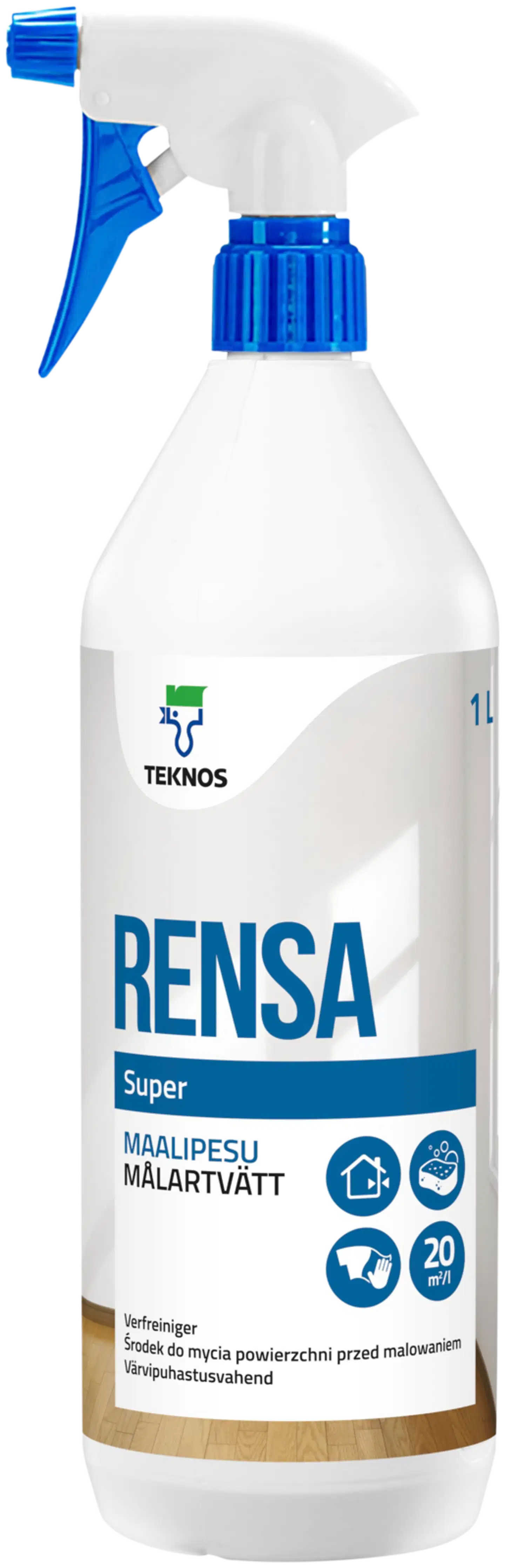 Teknos maalipesu Rensa Super 1 l sumutinpullo