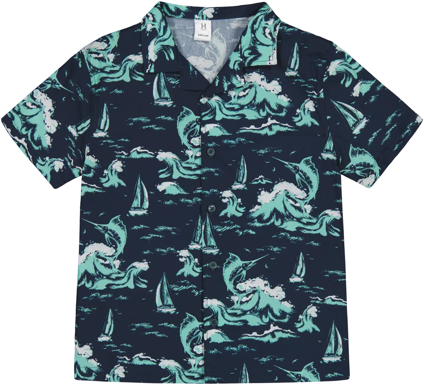 House lasten kesäpaita 23PH172620 PatternLab - Blue - 1