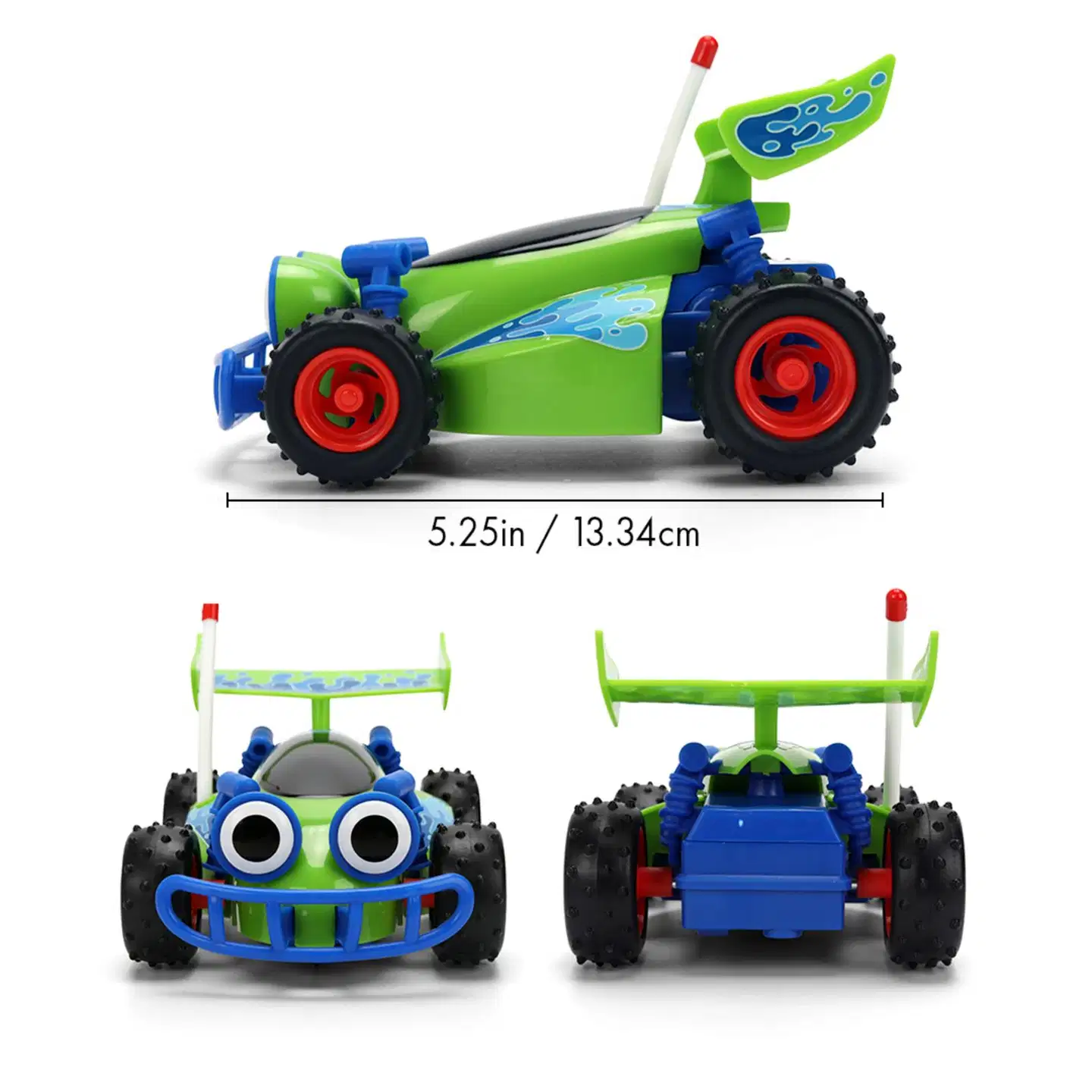 Jada RC Toy Story Turbo Buggy, 14 cm, 1:32, 1-kanavainen, 2,4 GHz - 10