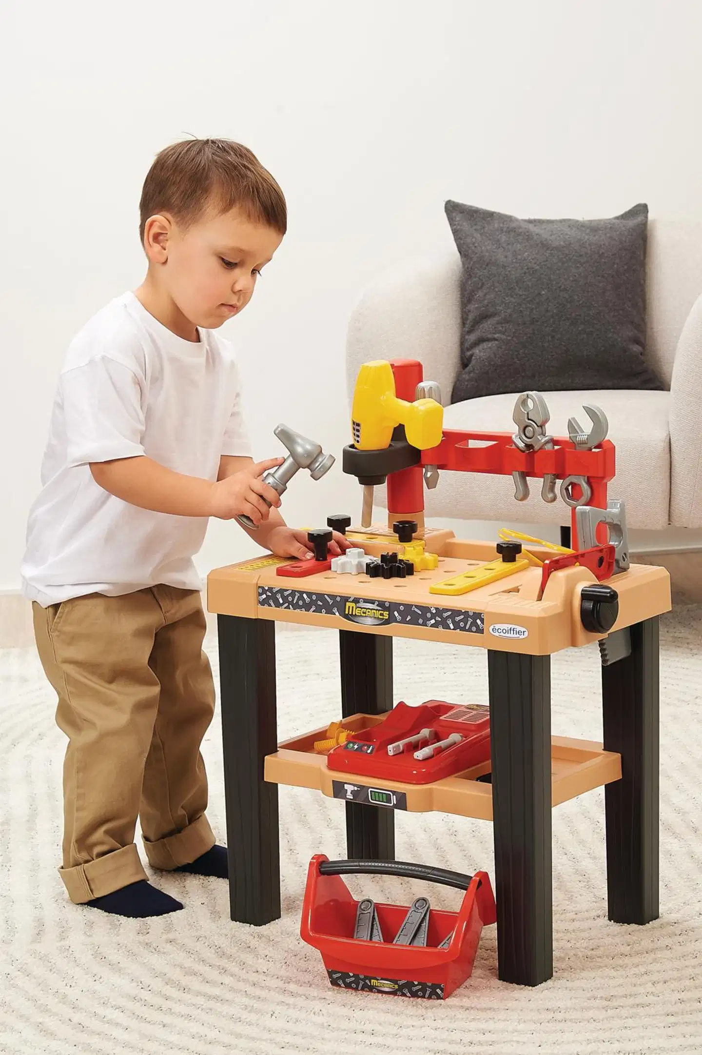 Ecoiffier - Mecanics - Iso työkalupenkki - 9