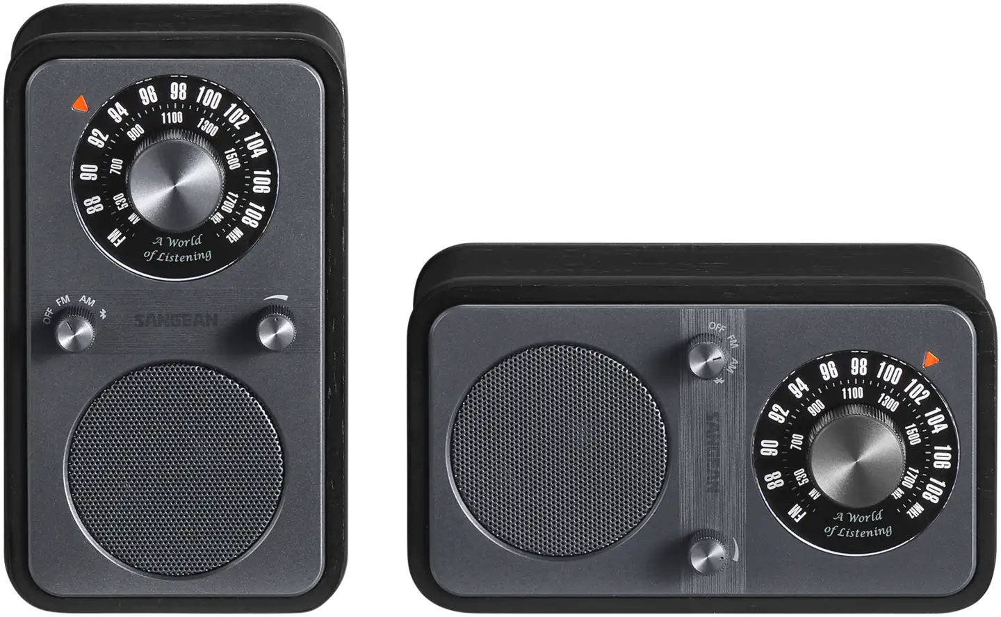 Sangean WR-9 Bluetooth pöytäradio, tumma tammi - 5