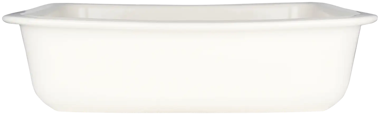 Kultakeramiikka Lasagnevuoka Bistro 2 l valkoinen - 1