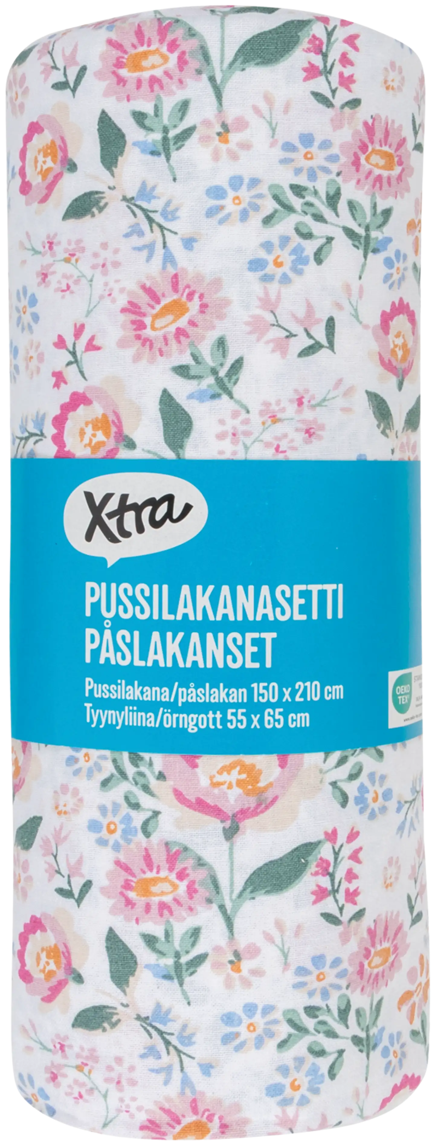 Xtra pussilakanasetti Flower garden 150x210 cm - 2