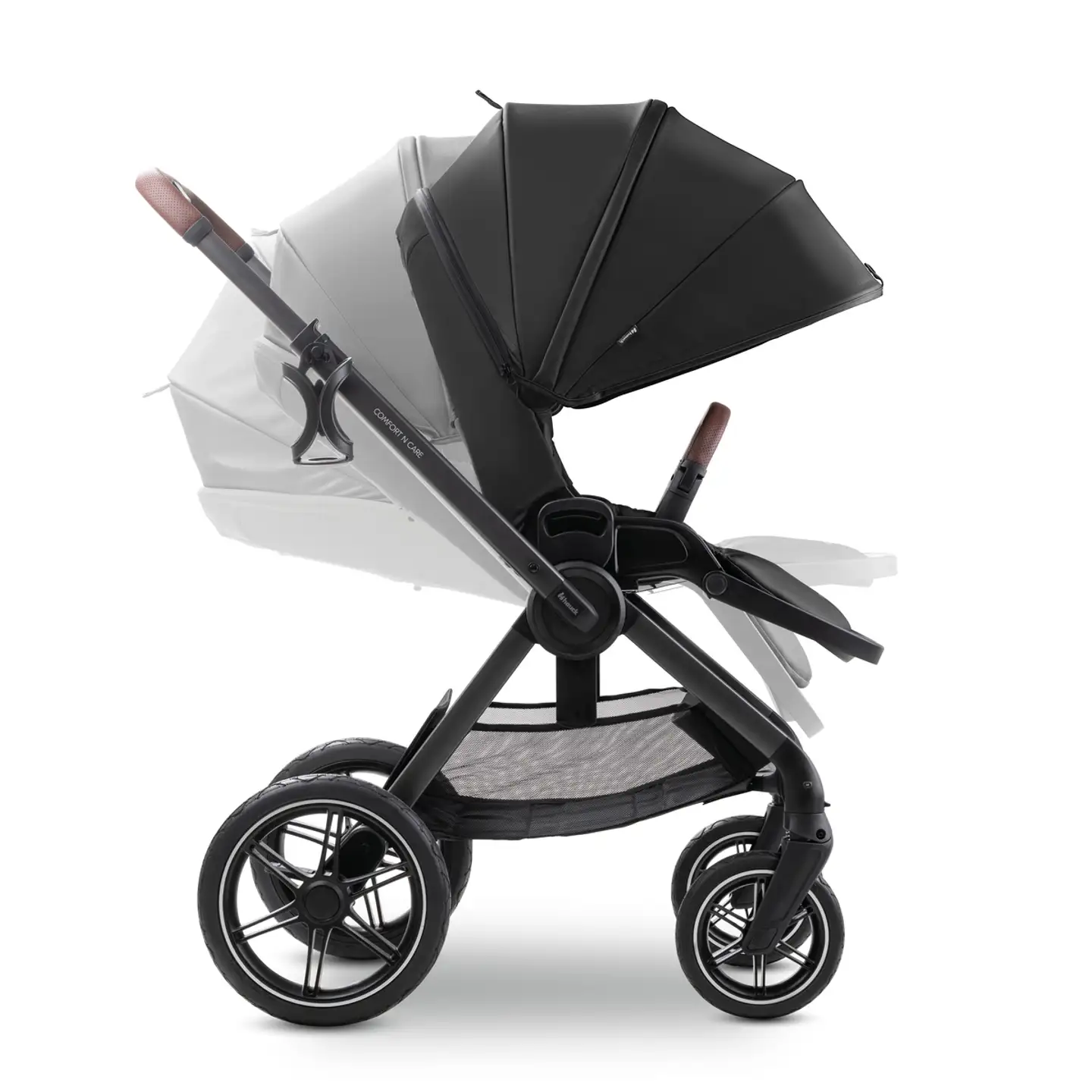 Hauck yhdistelmävaunut Comfort N Care Set 0-25 kg musta - 22