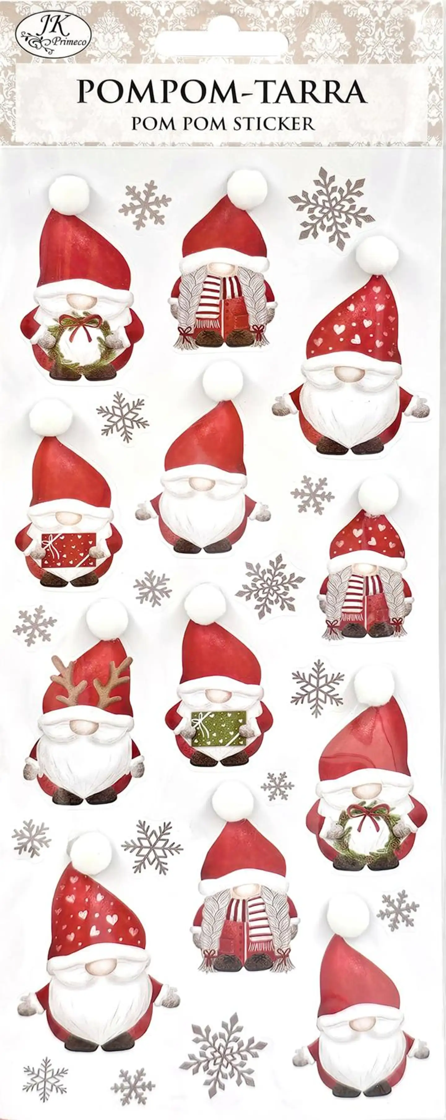 J.K. Primeco pompom-tarra Pukki ja muori - 1