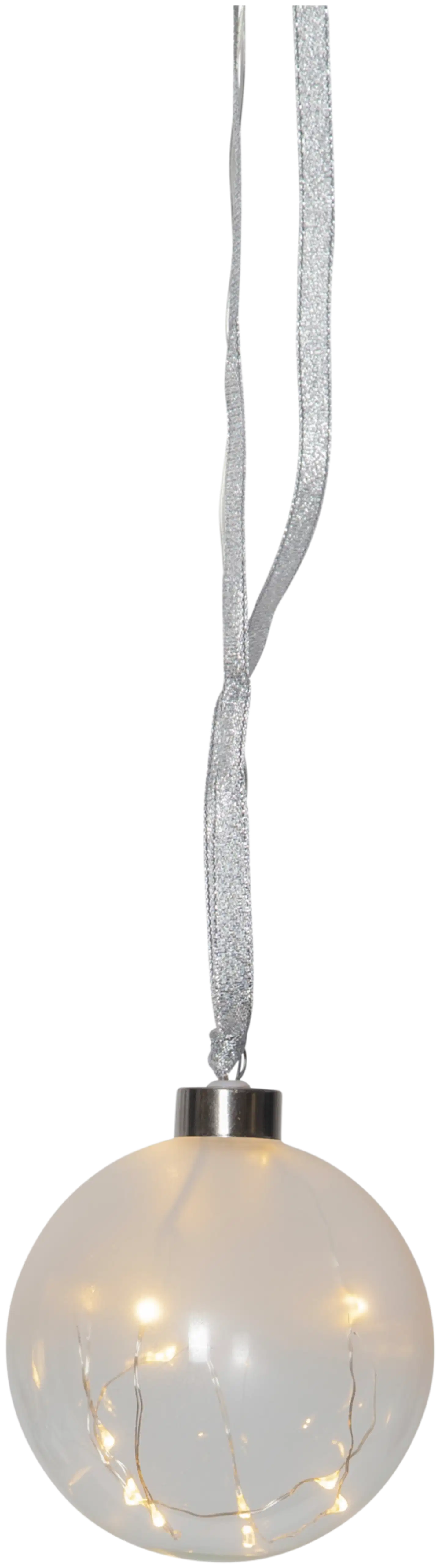 Star Trading Led-lasipallo Glow 10 cm, huurrelasi - 1