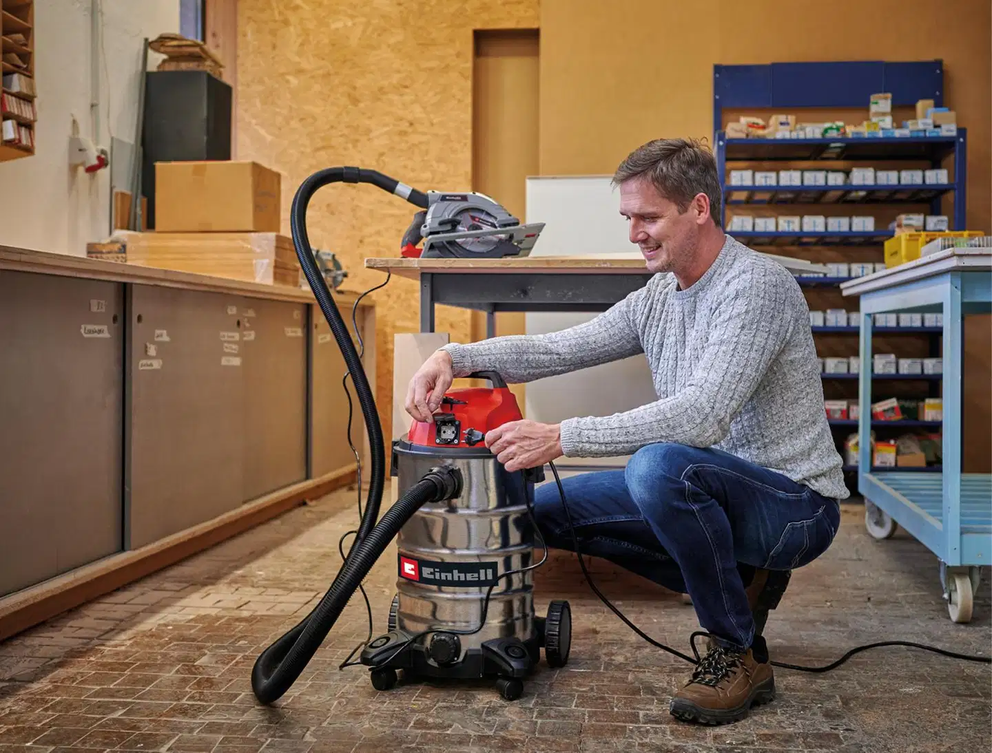 Einhell märkä-kuivaimuri TC-VC 3055 SA - 9