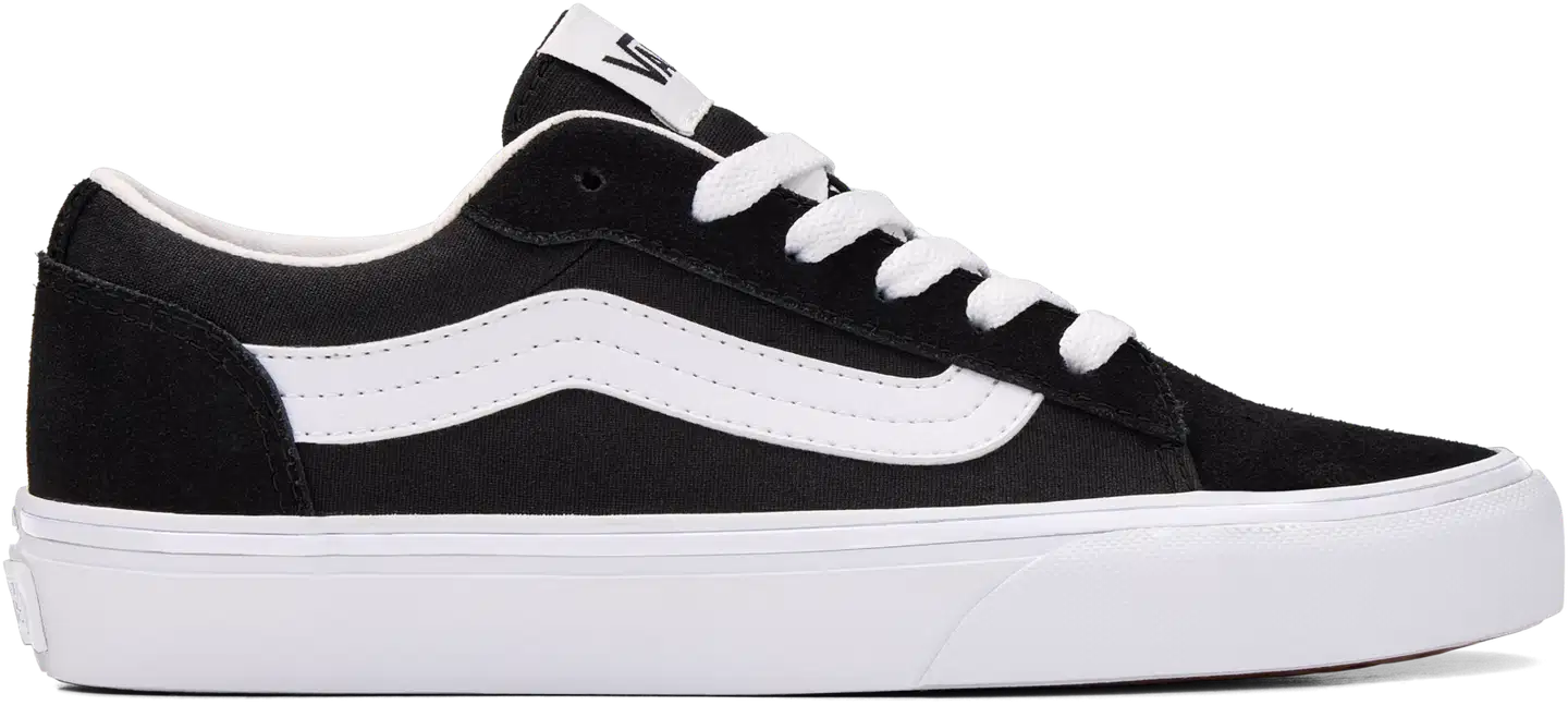 Vans lasten vapaa-ajan tennari Vero LS - Black/white
