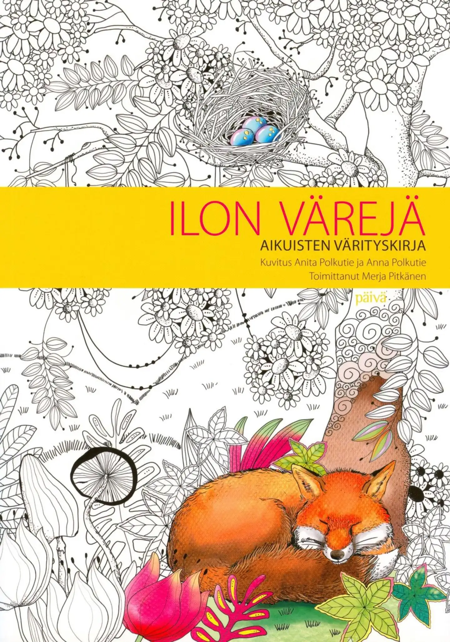 Ilon värejä - Aikuisten värityskirja