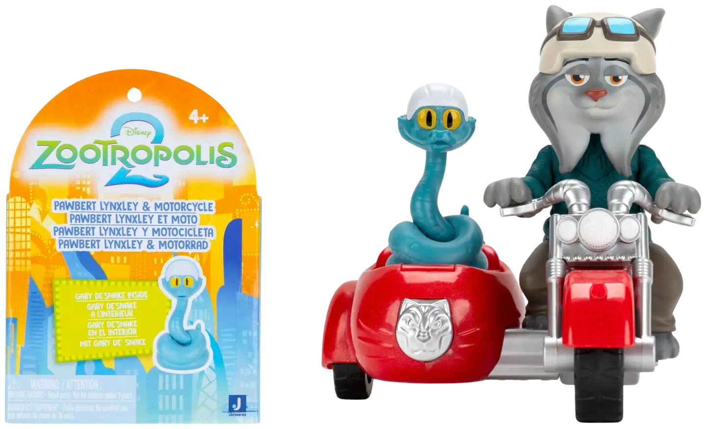Zootropolis Pull Back- ajoneuvo 10 cm - 8