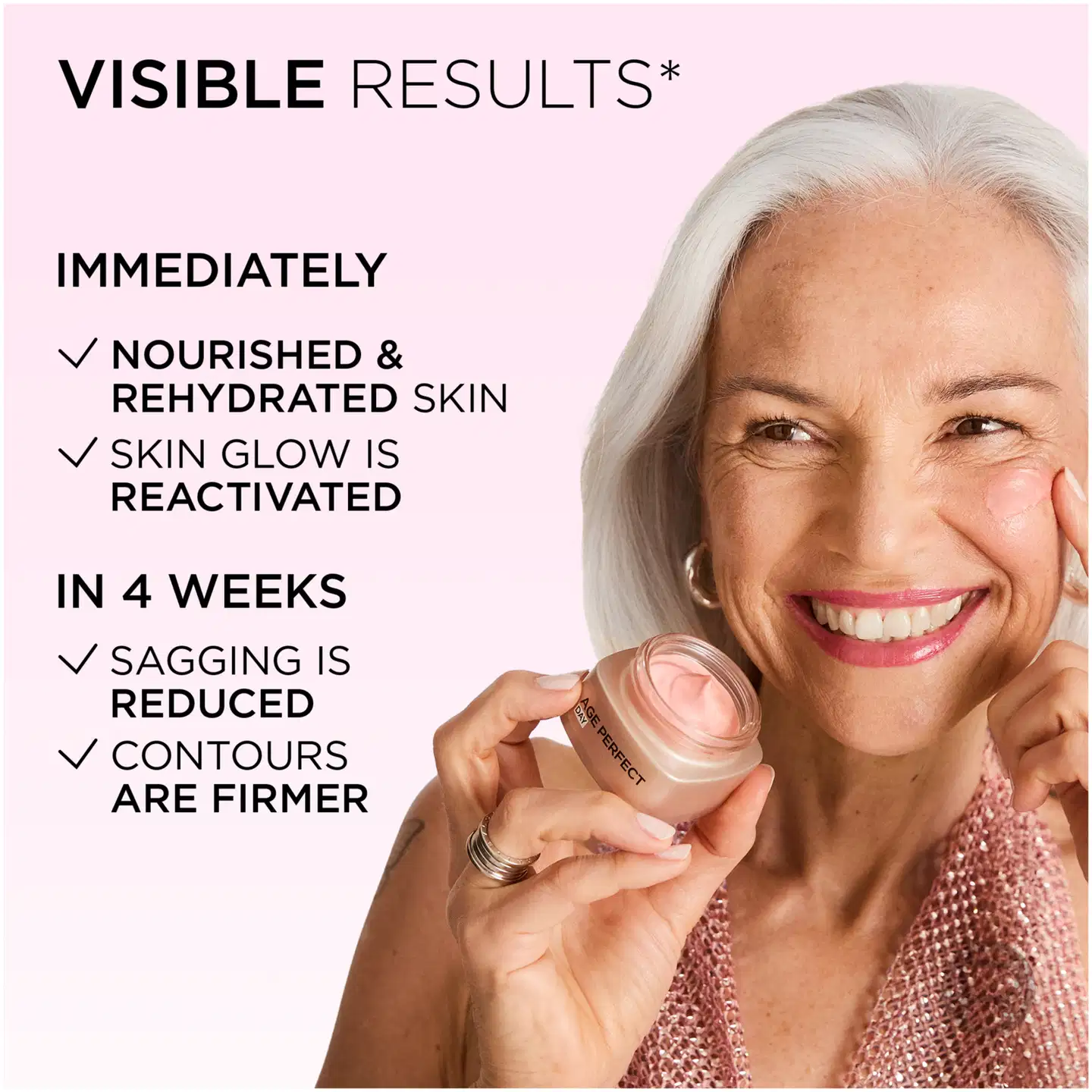 L'Oréal Paris Age Perfect Rosy Glow päivävoide normaalille iholle 50 ml - 3