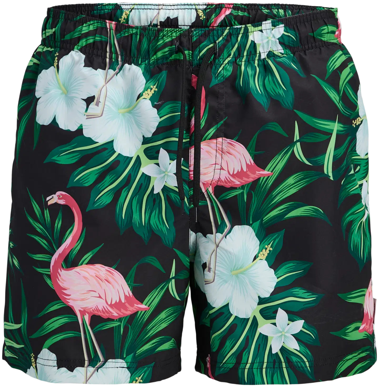 JJ REBEL miesten uimashortsit Jrebhawaii - BLACK - 1