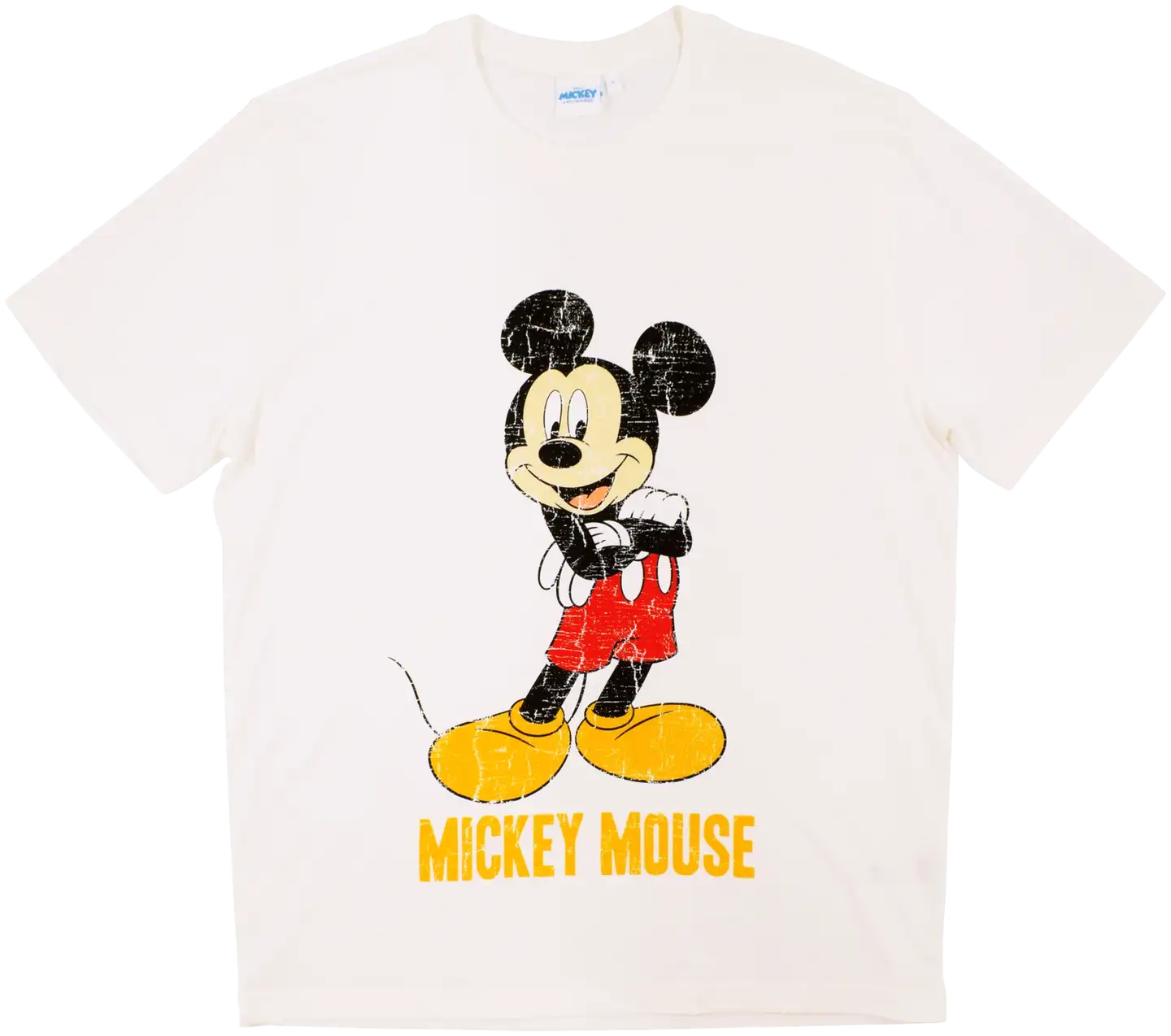 Disney miesten t-paita Mikki Hiiri - VALKOINEN