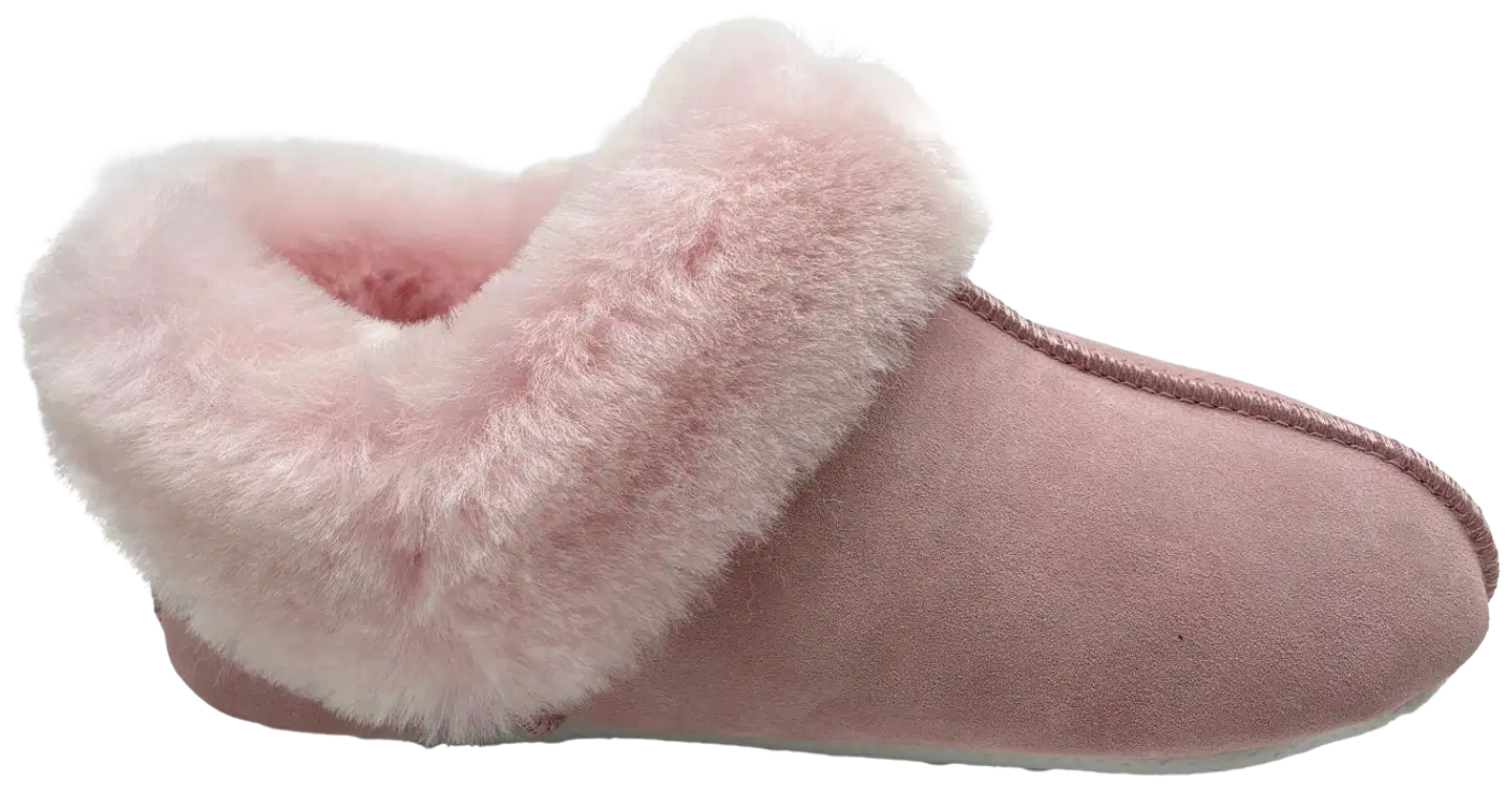 House naisten mokkatossut Freja - Pink - 4