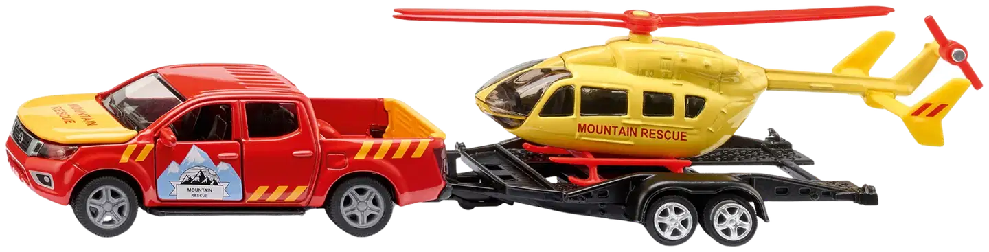 Siku Nissan Navara ja Helikopteri - 1