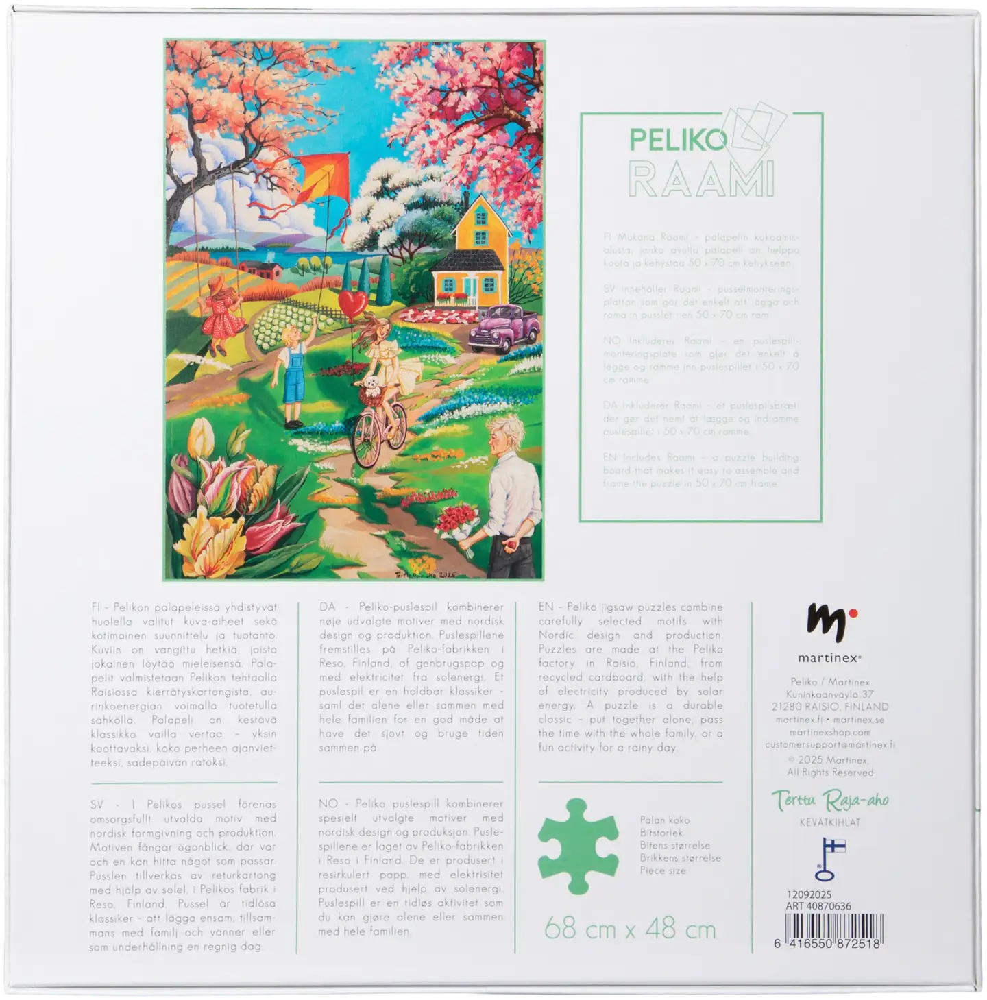 Peliko palapeli 1000 palaa Terttu Raja-aho Kevätkihlat - 3