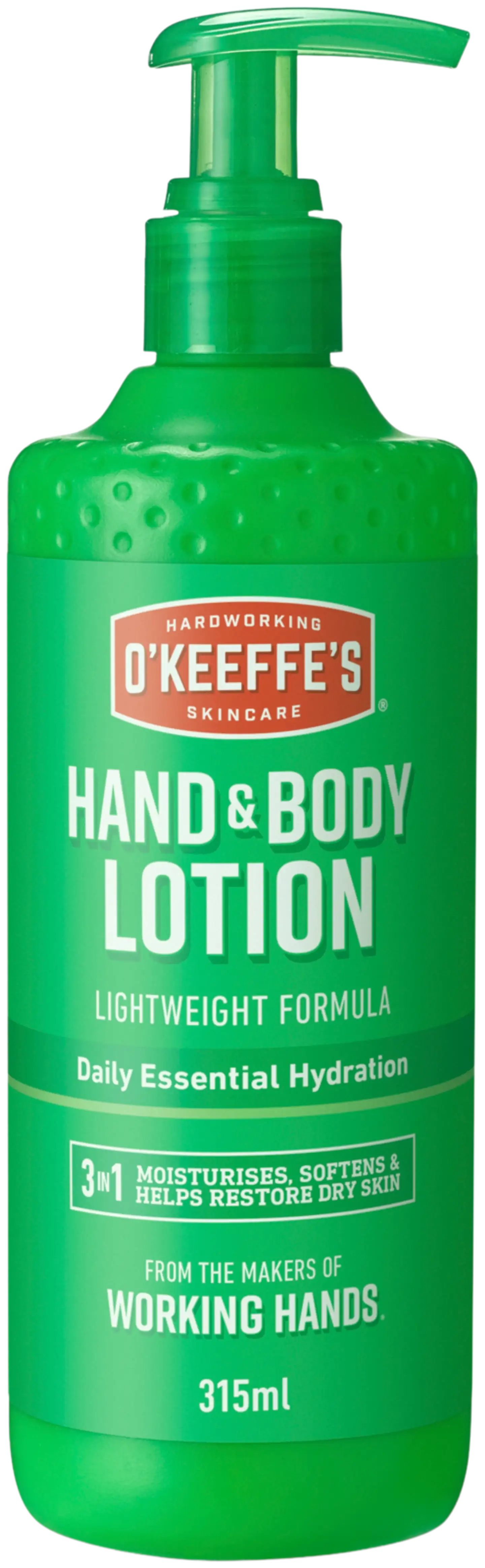 O`Keeffe`s Working Hands Käsi & Vartalovoide 315ml