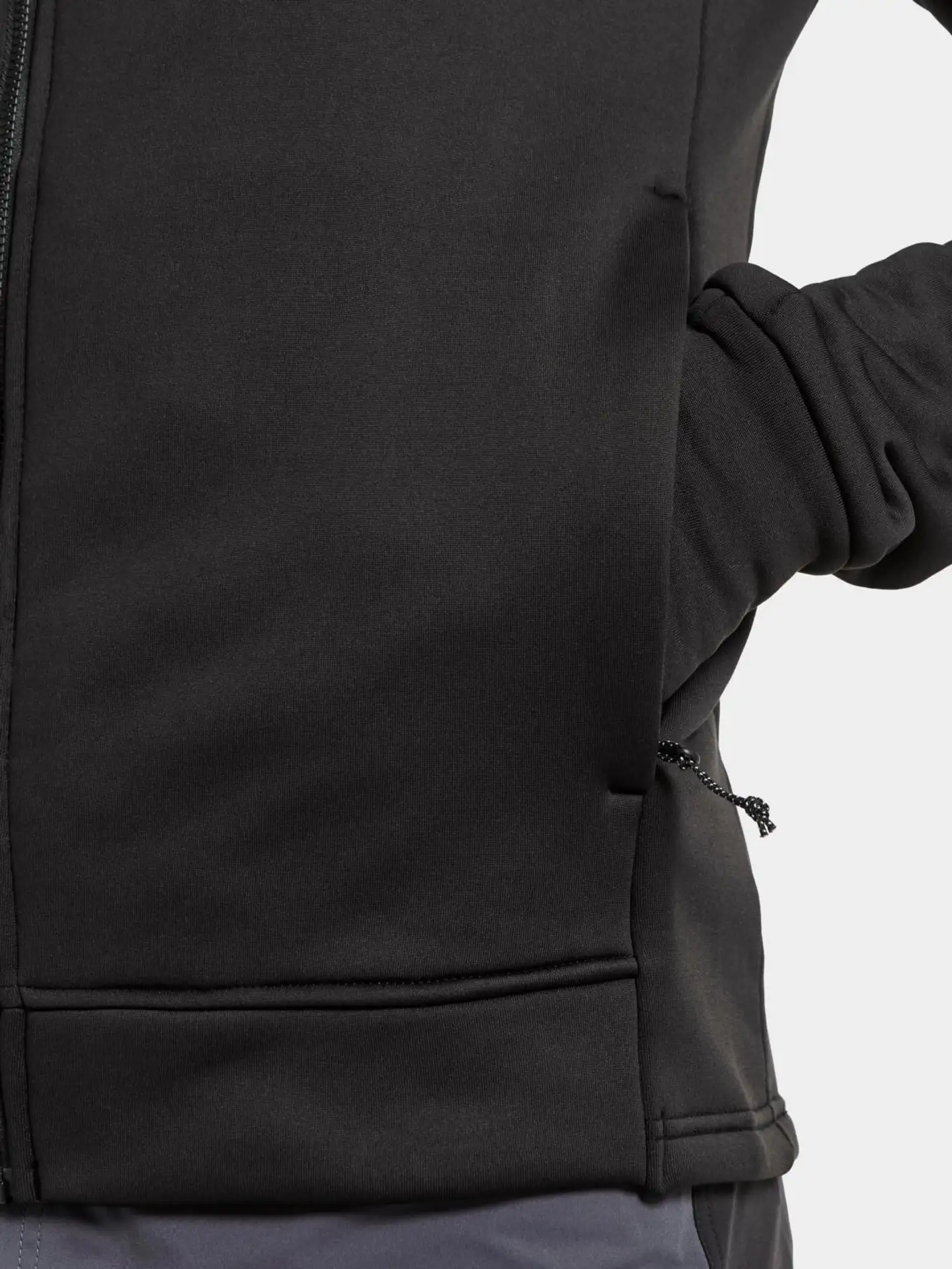 Didriksons miesten hupullinen fleecetakki Acke - BLACK - 7