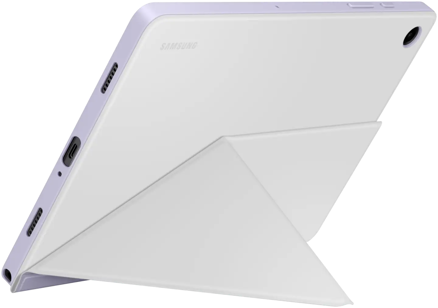 Samsung tab a9+ book cover valkoinen - 4