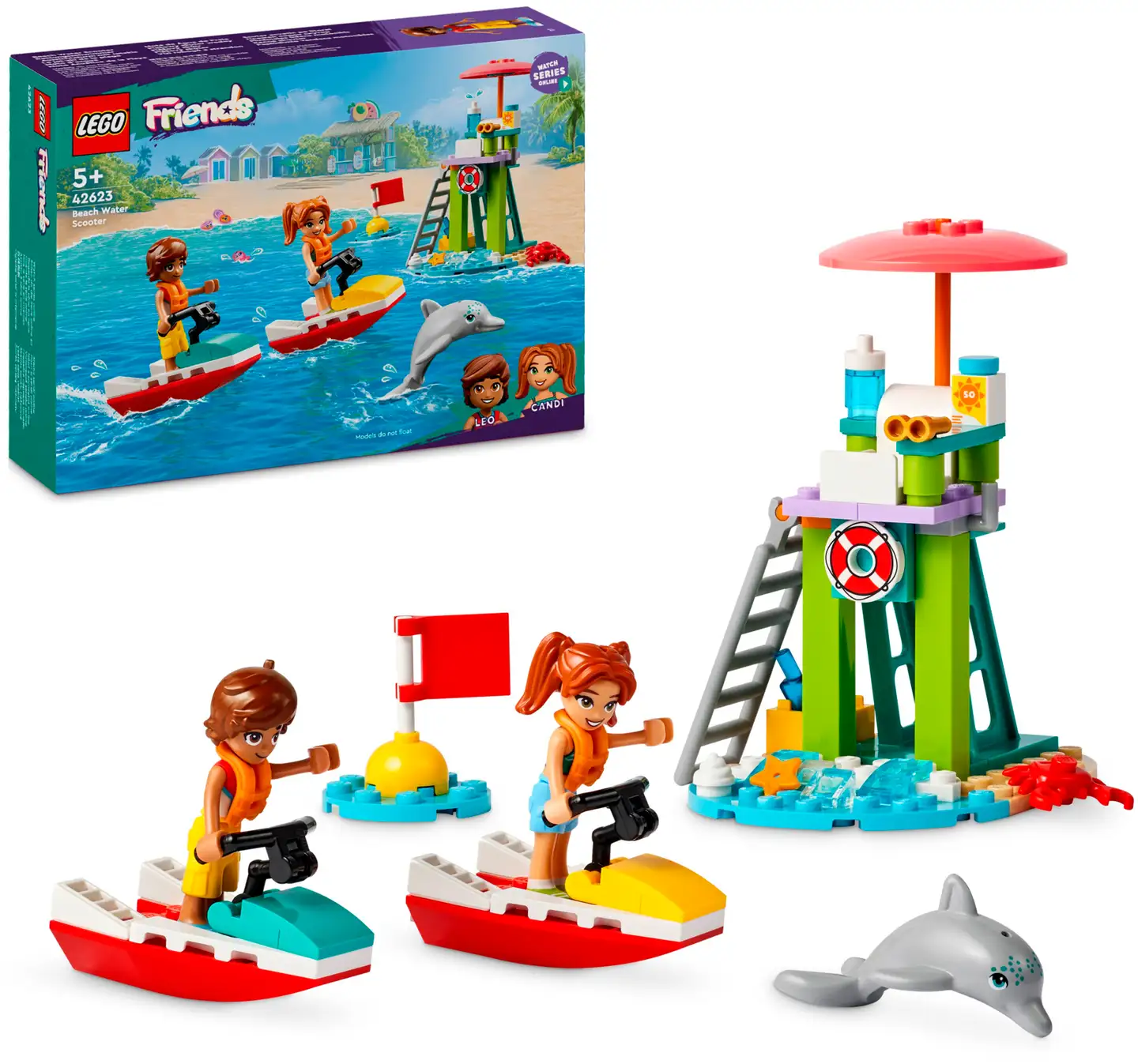 LEGO Friends 42623 Vesiskootteri rannalla - 2