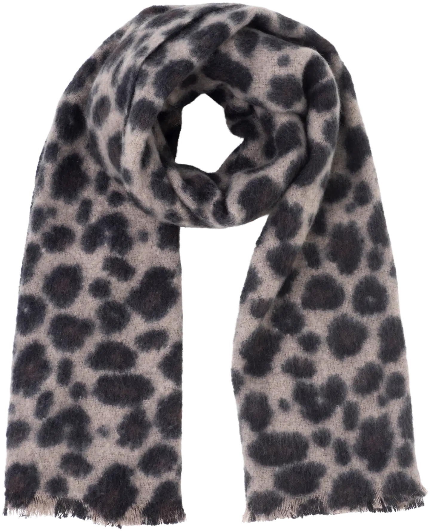 TEX naisten kolmiohuivi I291589 - Grey - 1