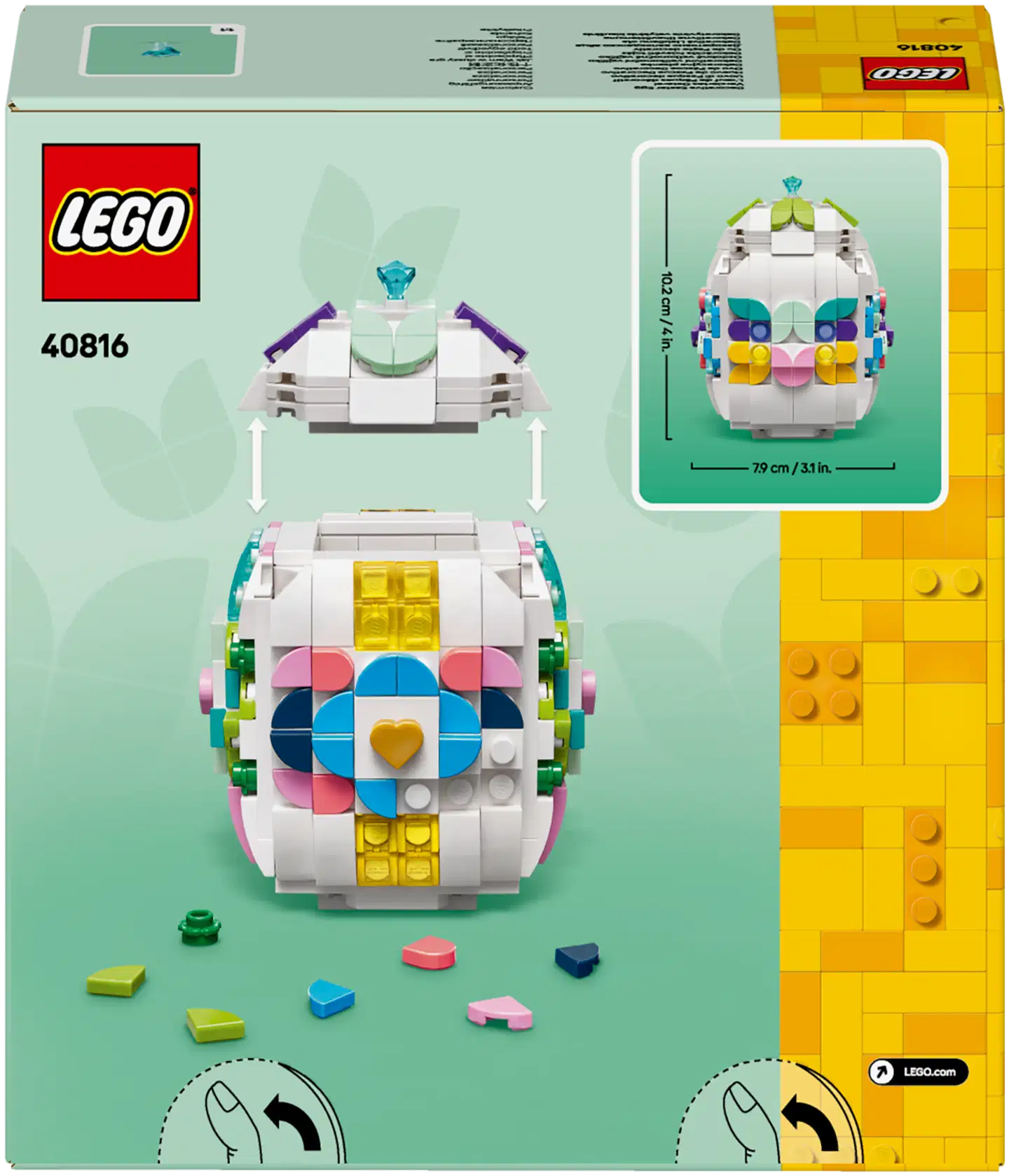 LEGO® Seasons and Occasions 40816 Koristeellinen pääsiäismuna - 4