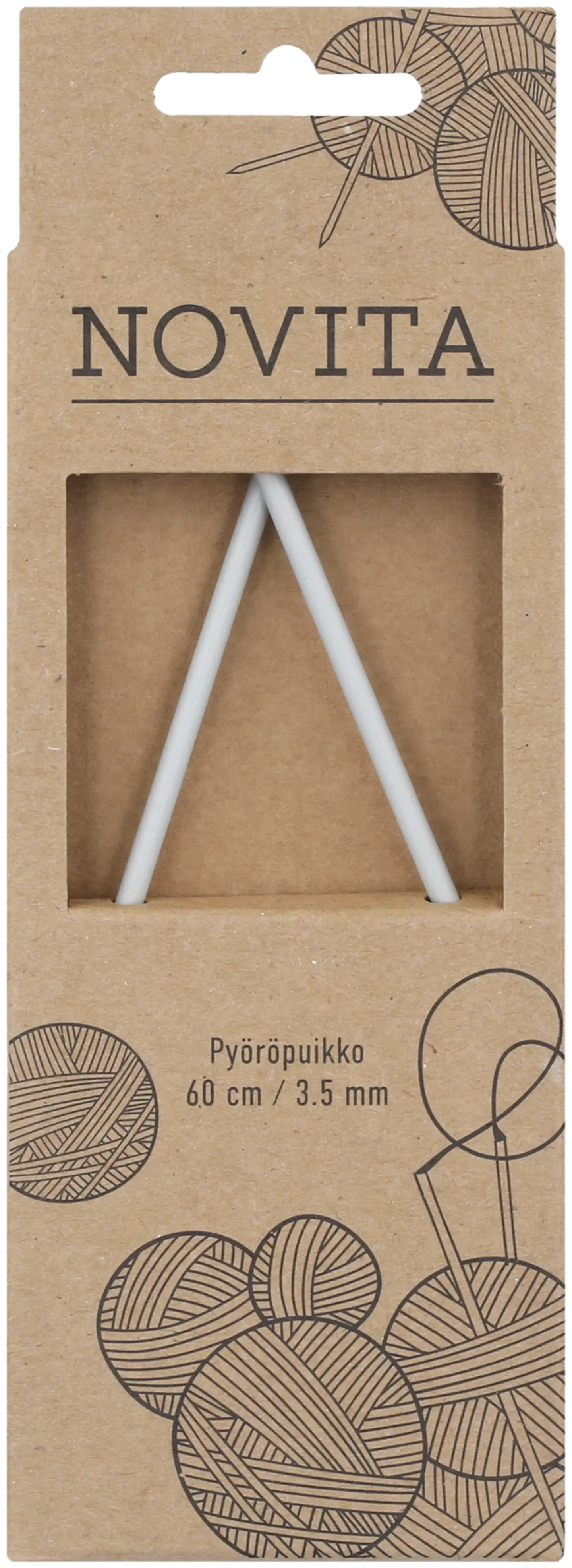 Novita Pyöröpuikko 60 cm - 3,5mm - 1