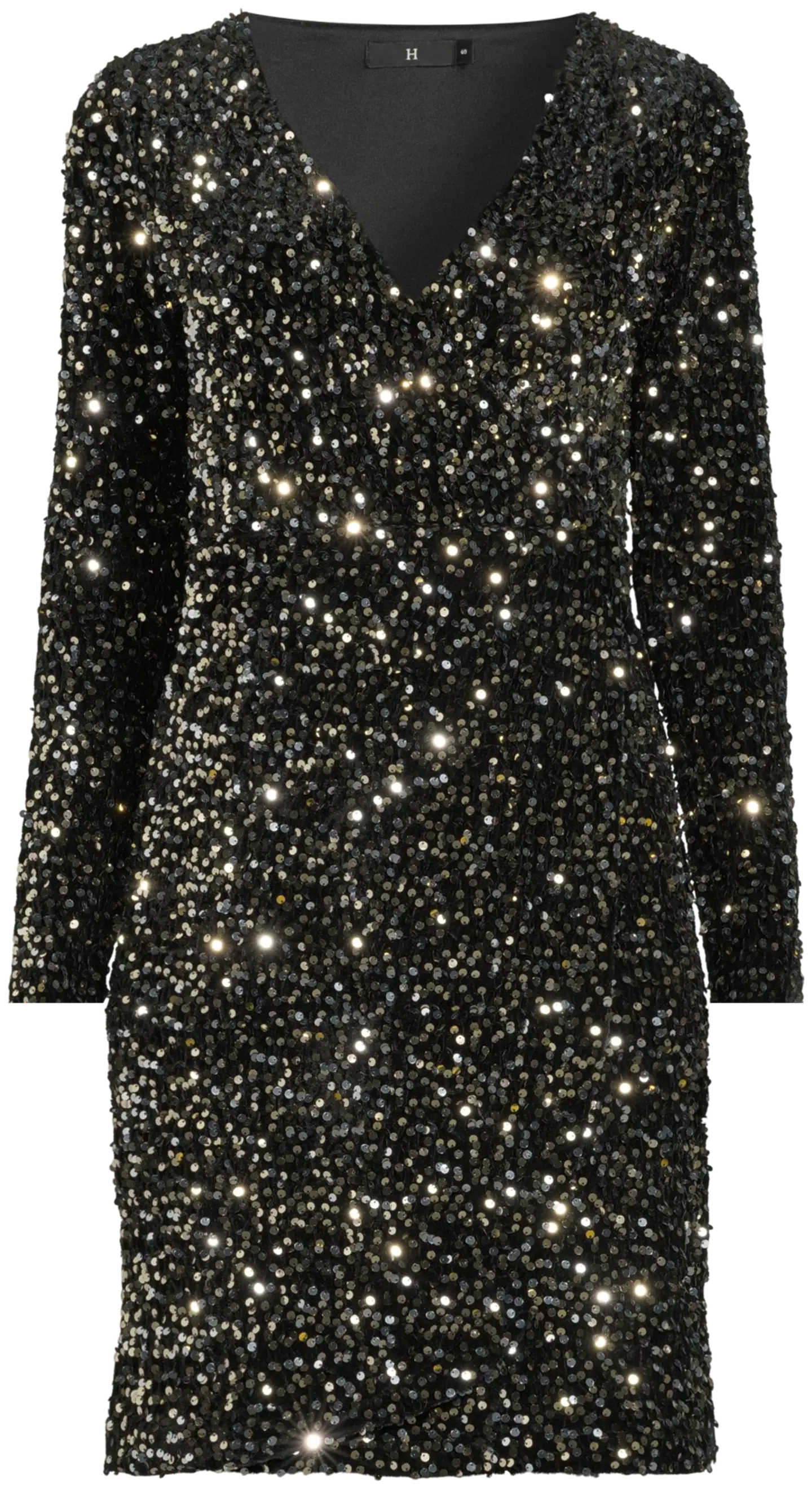 House naisten juhlamekko Sequin 218H264033 - gold - 2