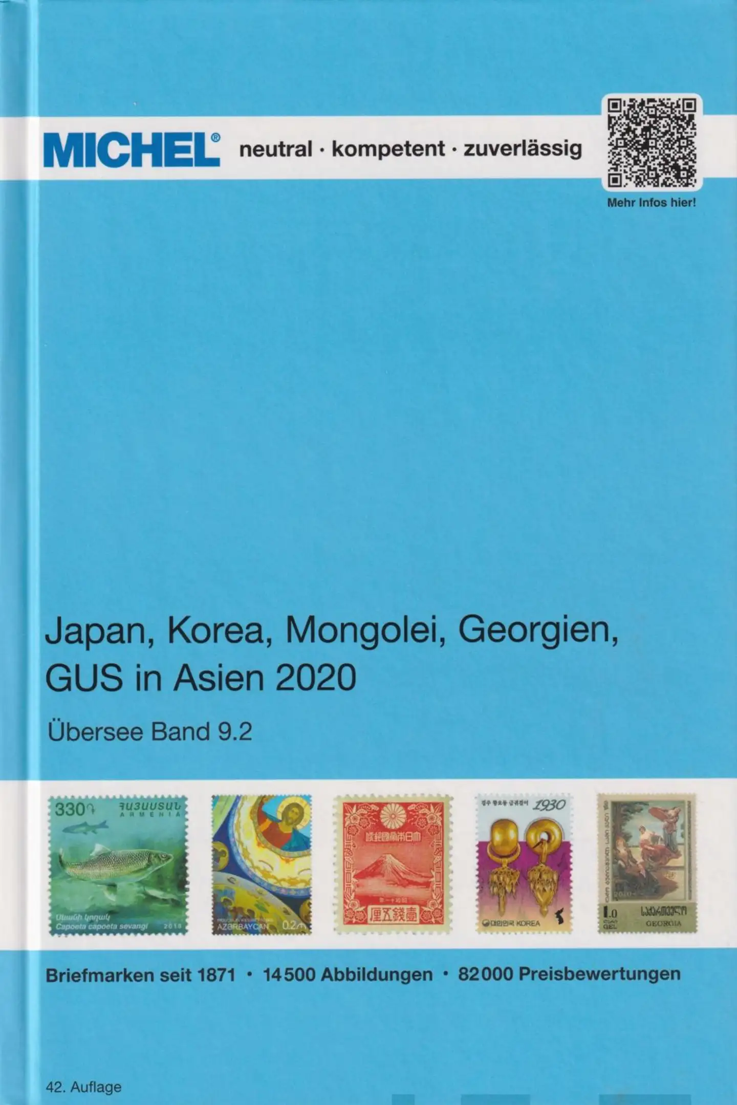 MICHEL - Japani-Korea-Mongolia 2020 - Kaukomaat osa 9.2 - N:o MICO920ii