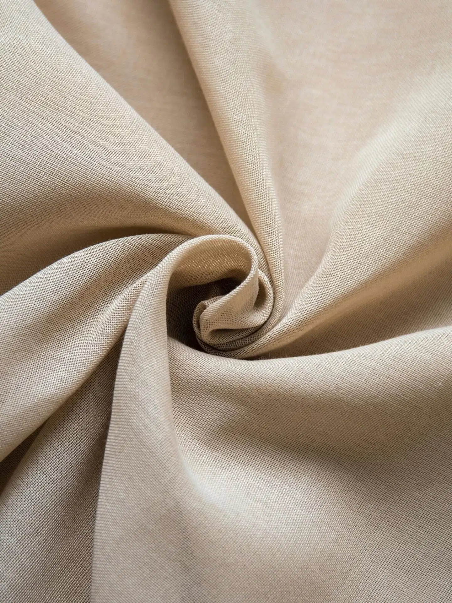 Hasta Viska läpikuultava verho, beige - 2