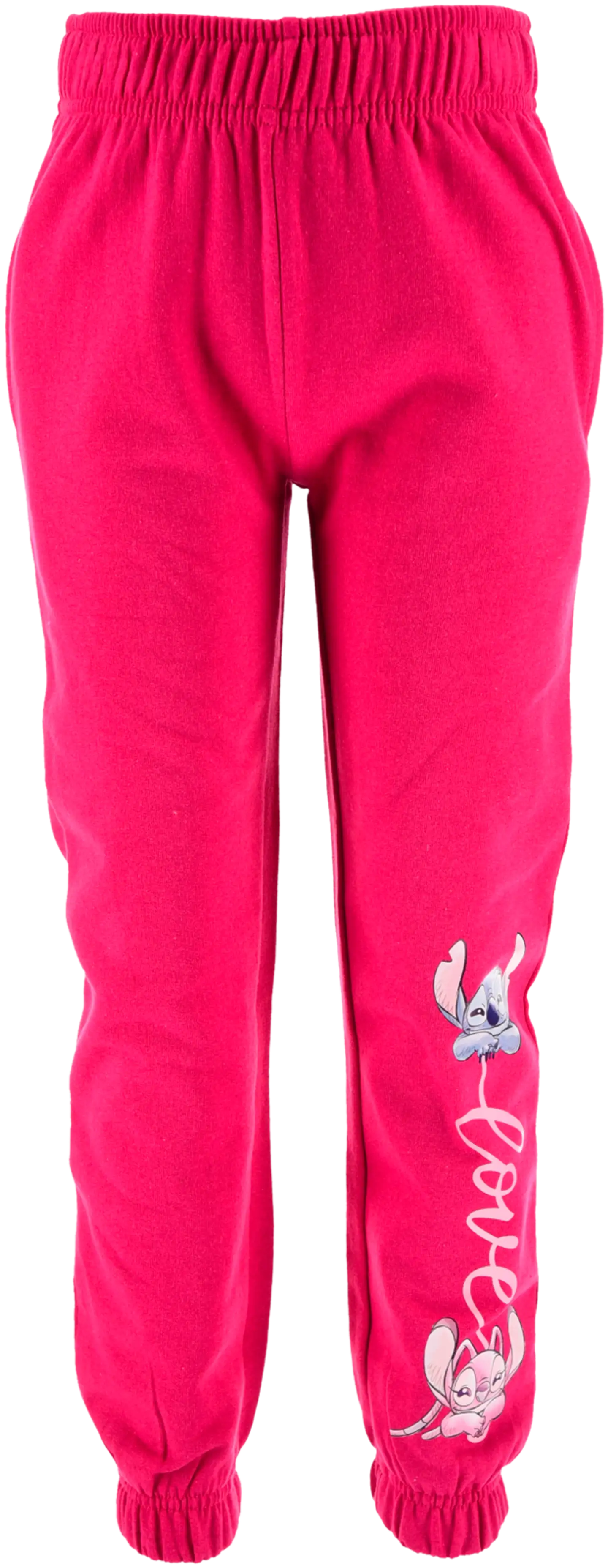 Lasten Lilo & Stitch house, laadukas kangas - FUSHIA - 1