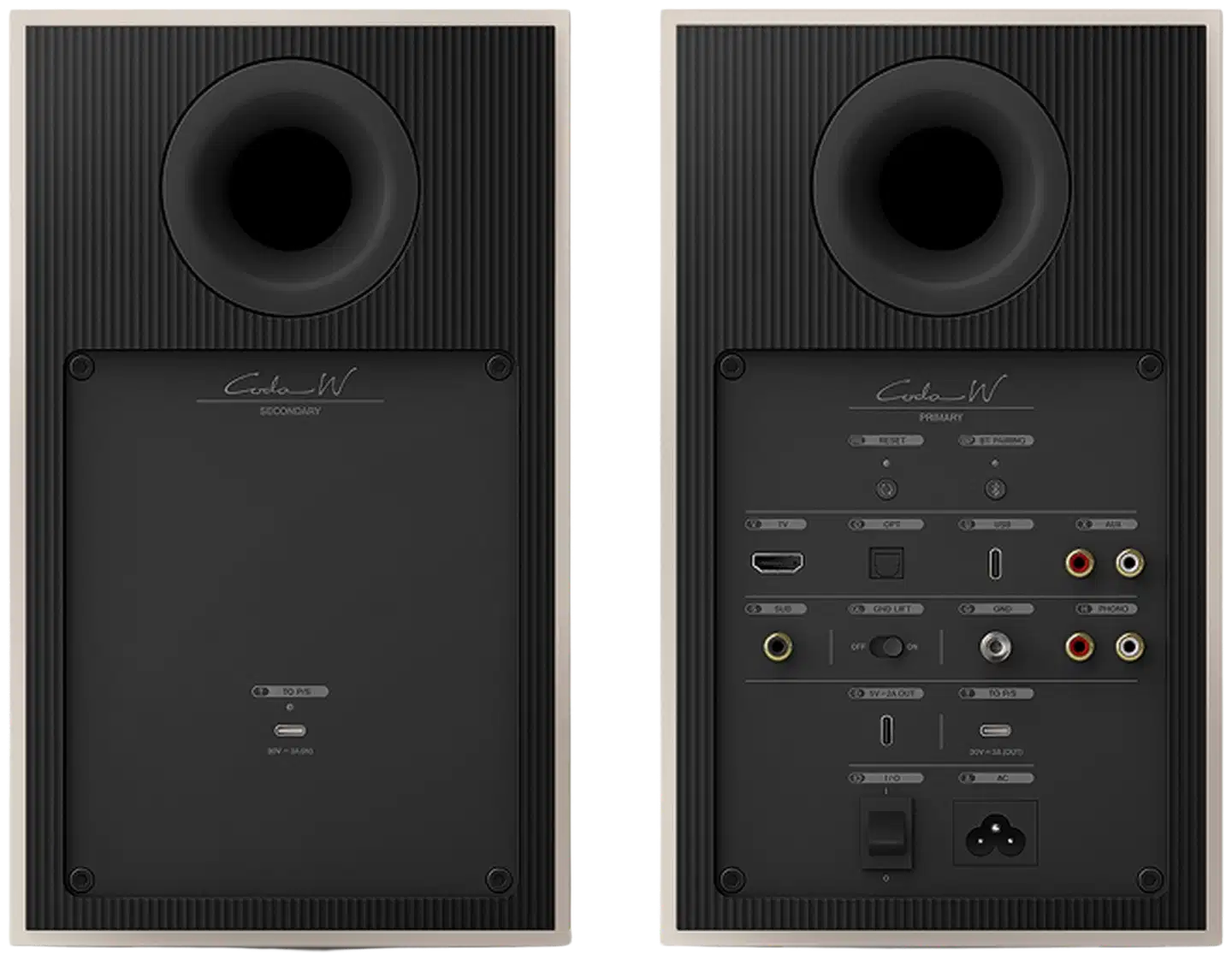 KEF aktiivikaiutinjärjestelmä CODA W nickel grey - 2