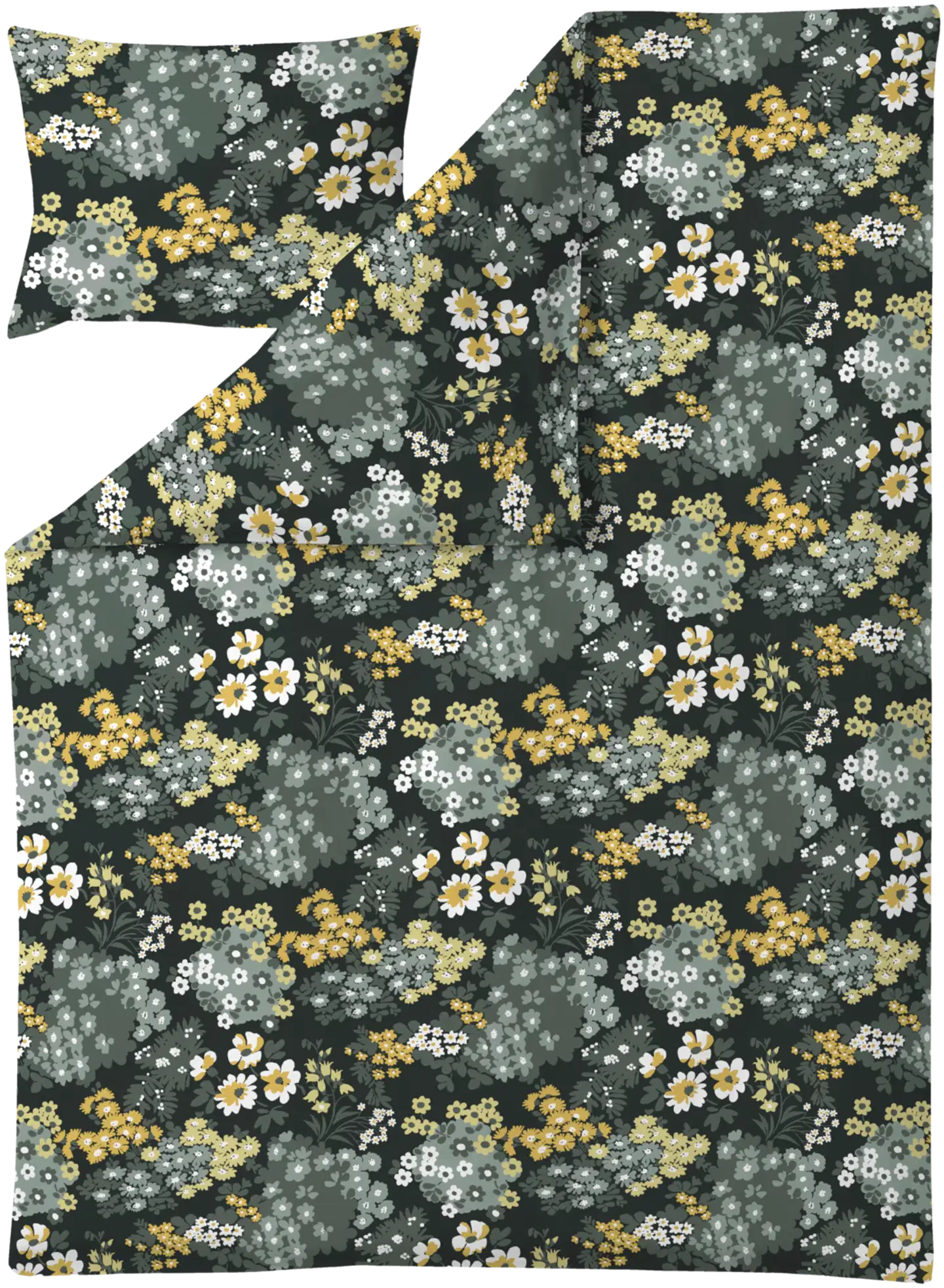 Finlayson pussilakanasetti Bella 150X210+50X60 vihreä-keltainen