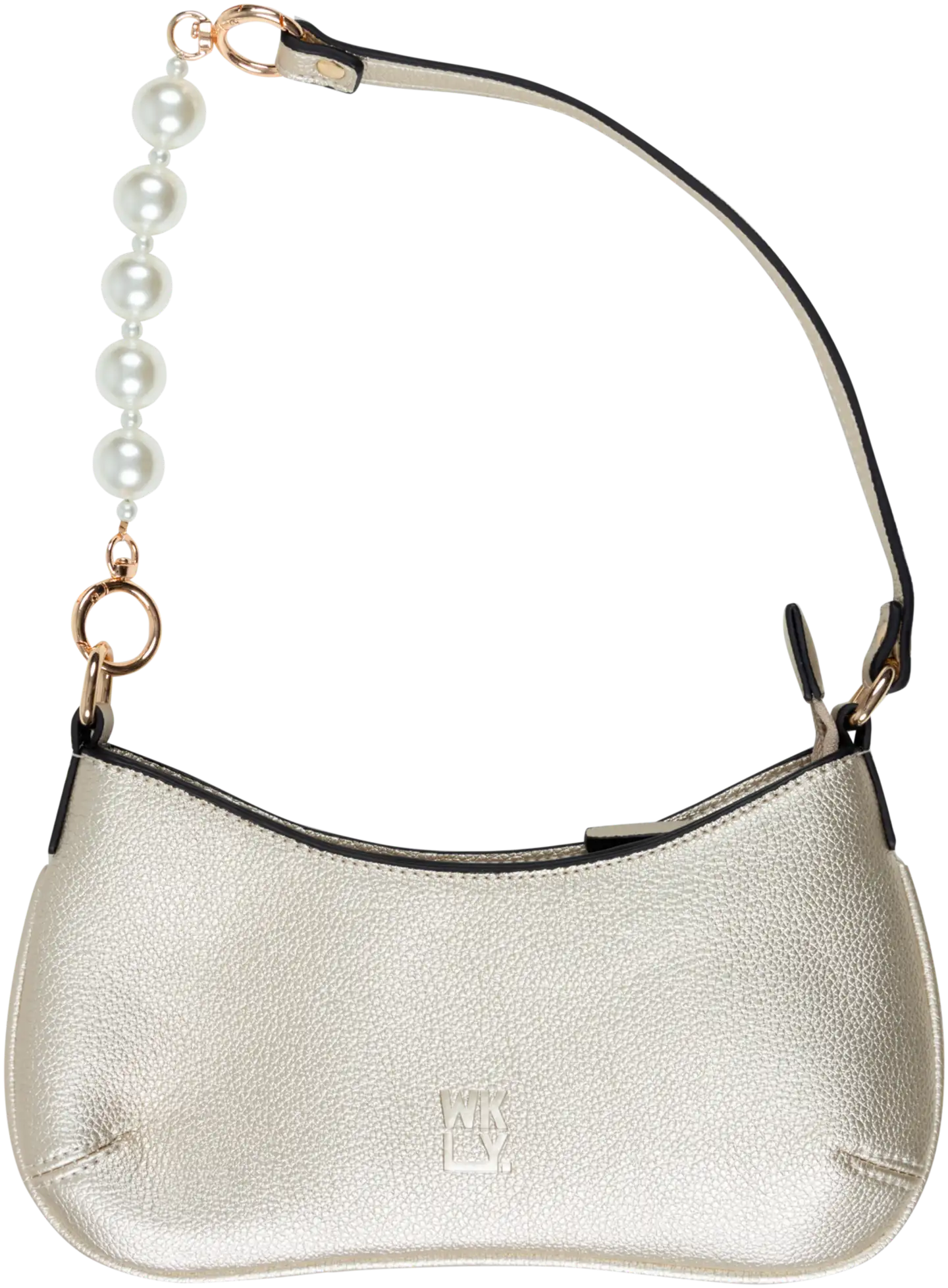 WKLY. juhlalaukku Luna - Light Gold - 1
